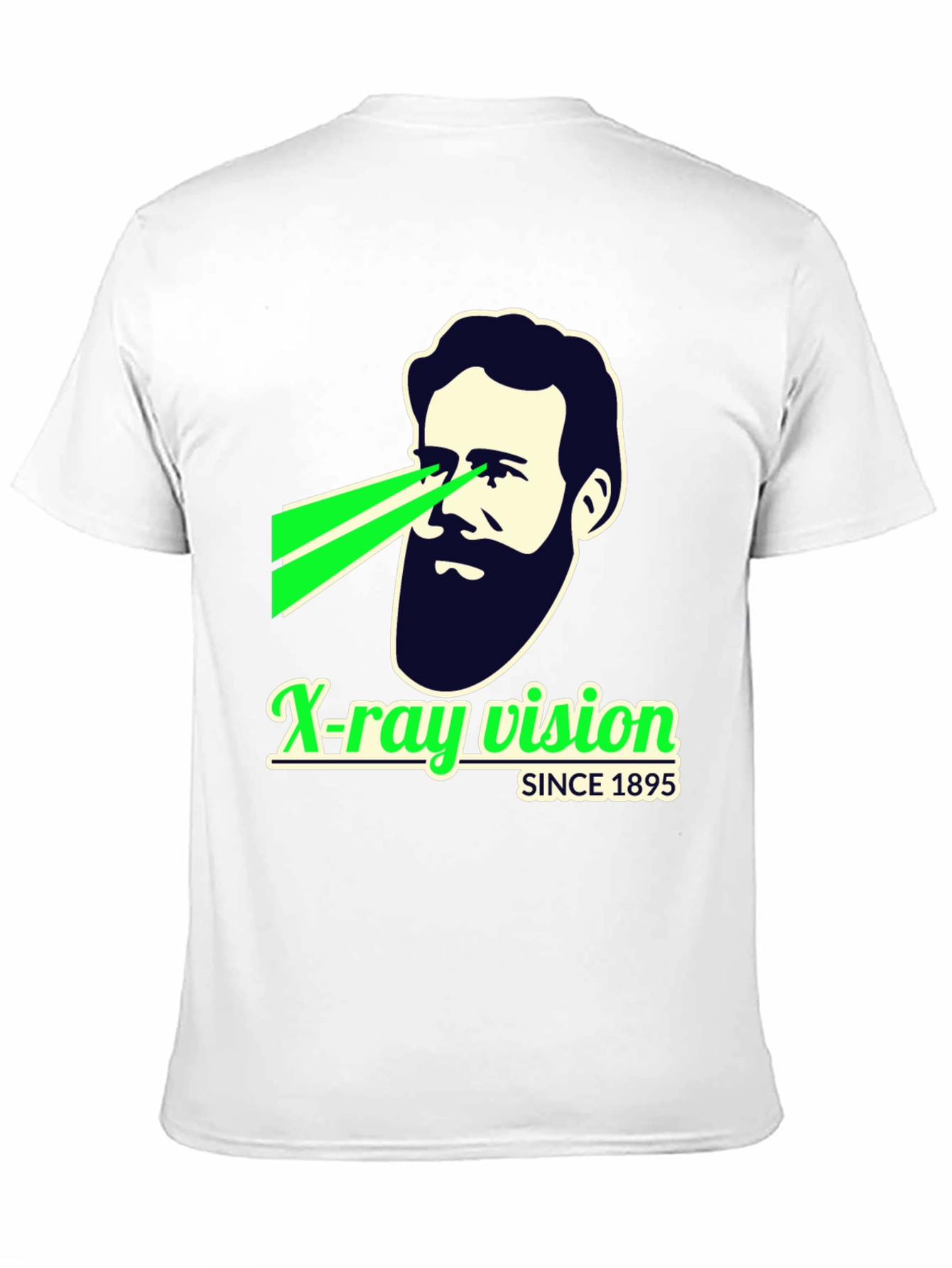 X-Ray Vision Since 1895 Black T-Shirt
