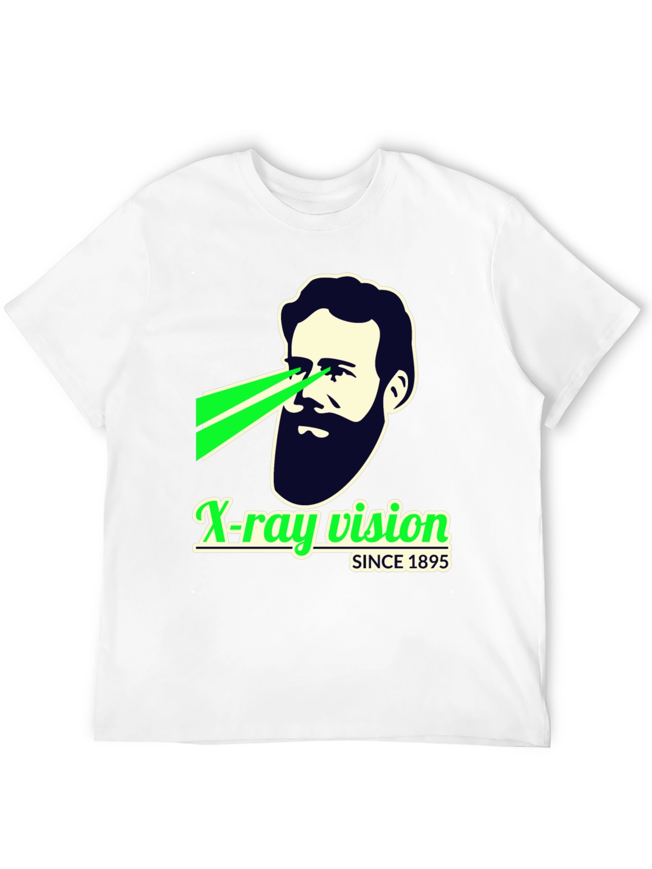 X-Ray Vision Since 1895 Black T-Shirt