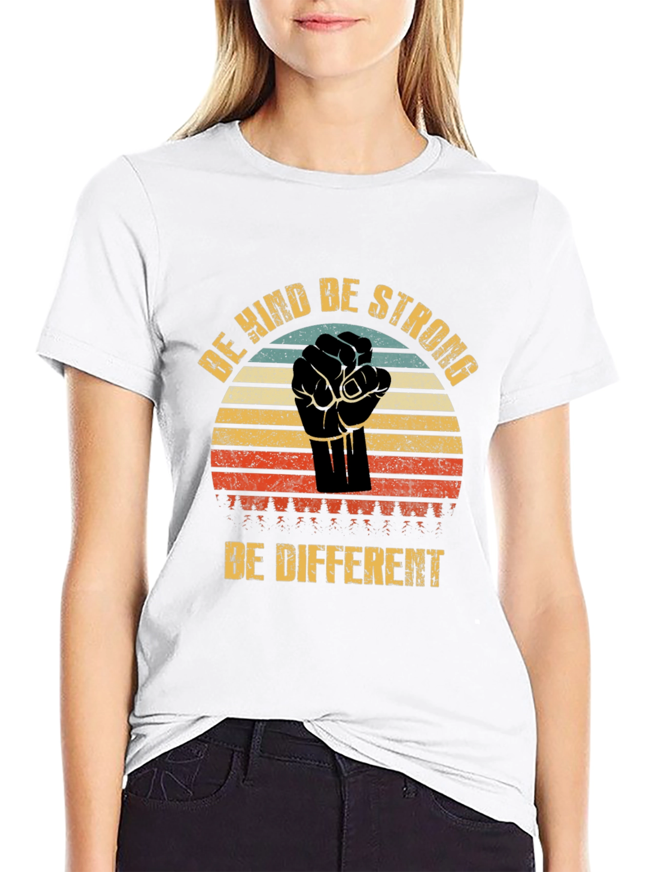 Be Kind Be Strong Graphic T-Shirt