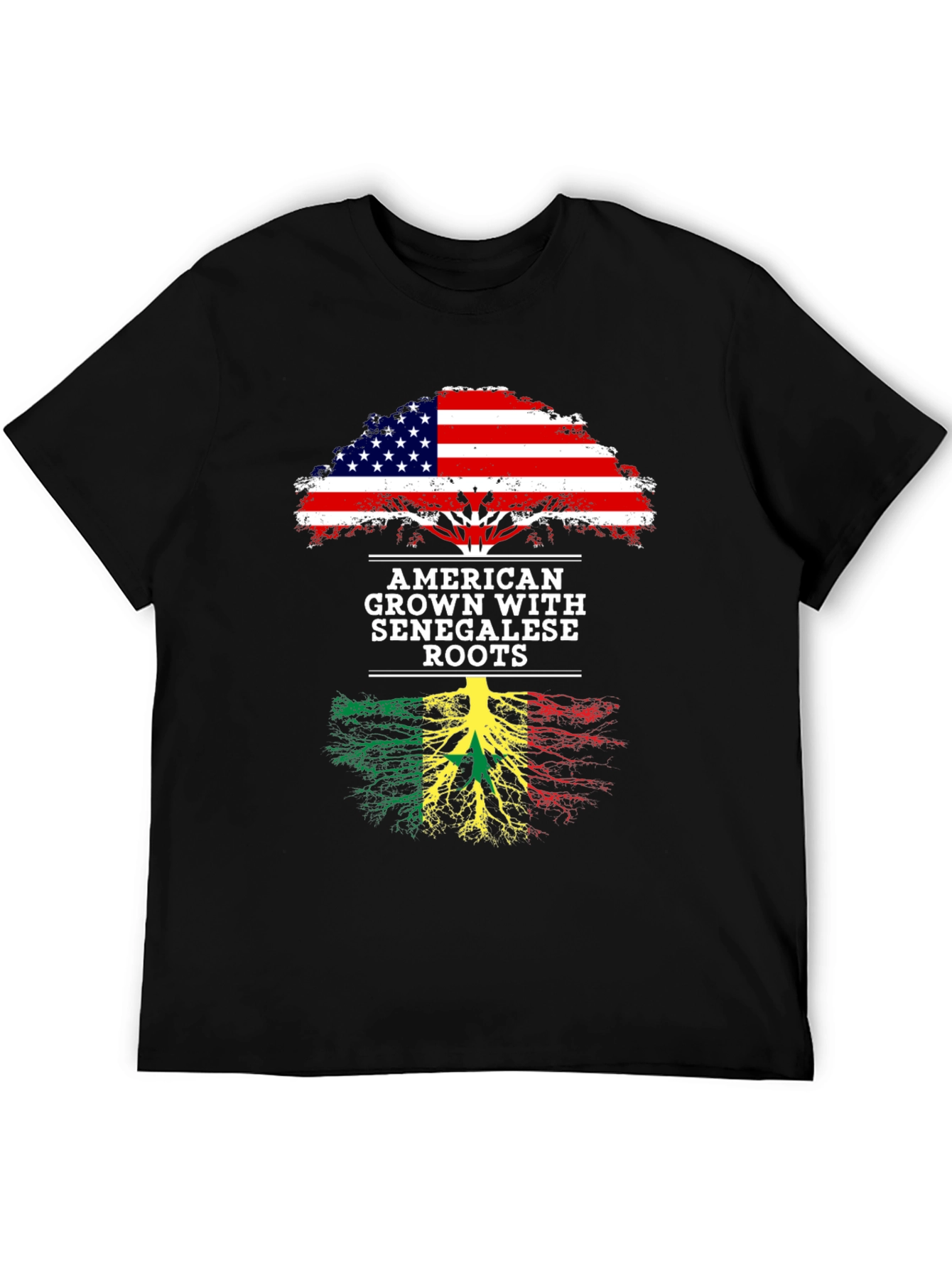 American Grown With Senegalese Roots T-Shirt
