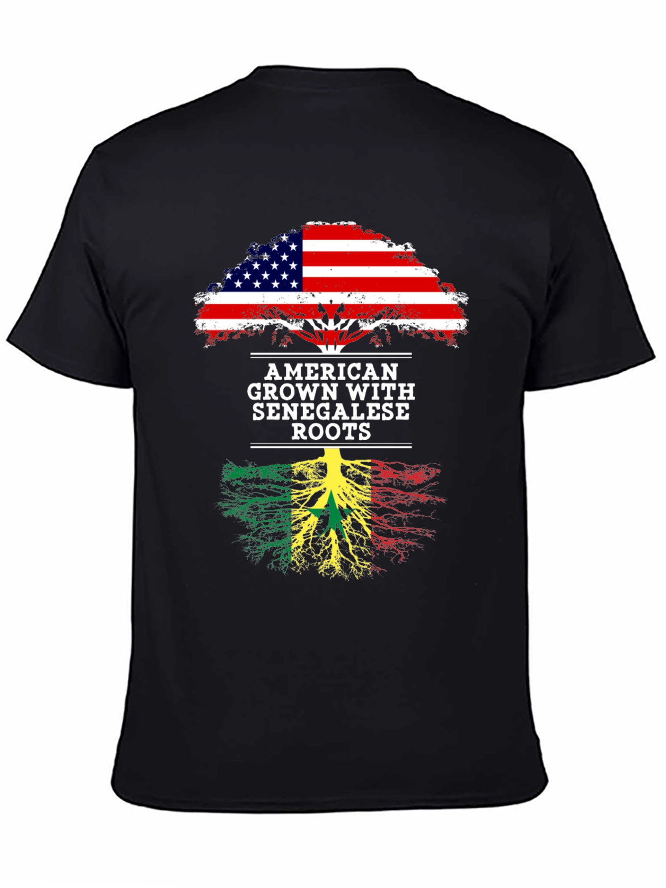 American Grown With Senegalese Roots T-Shirt