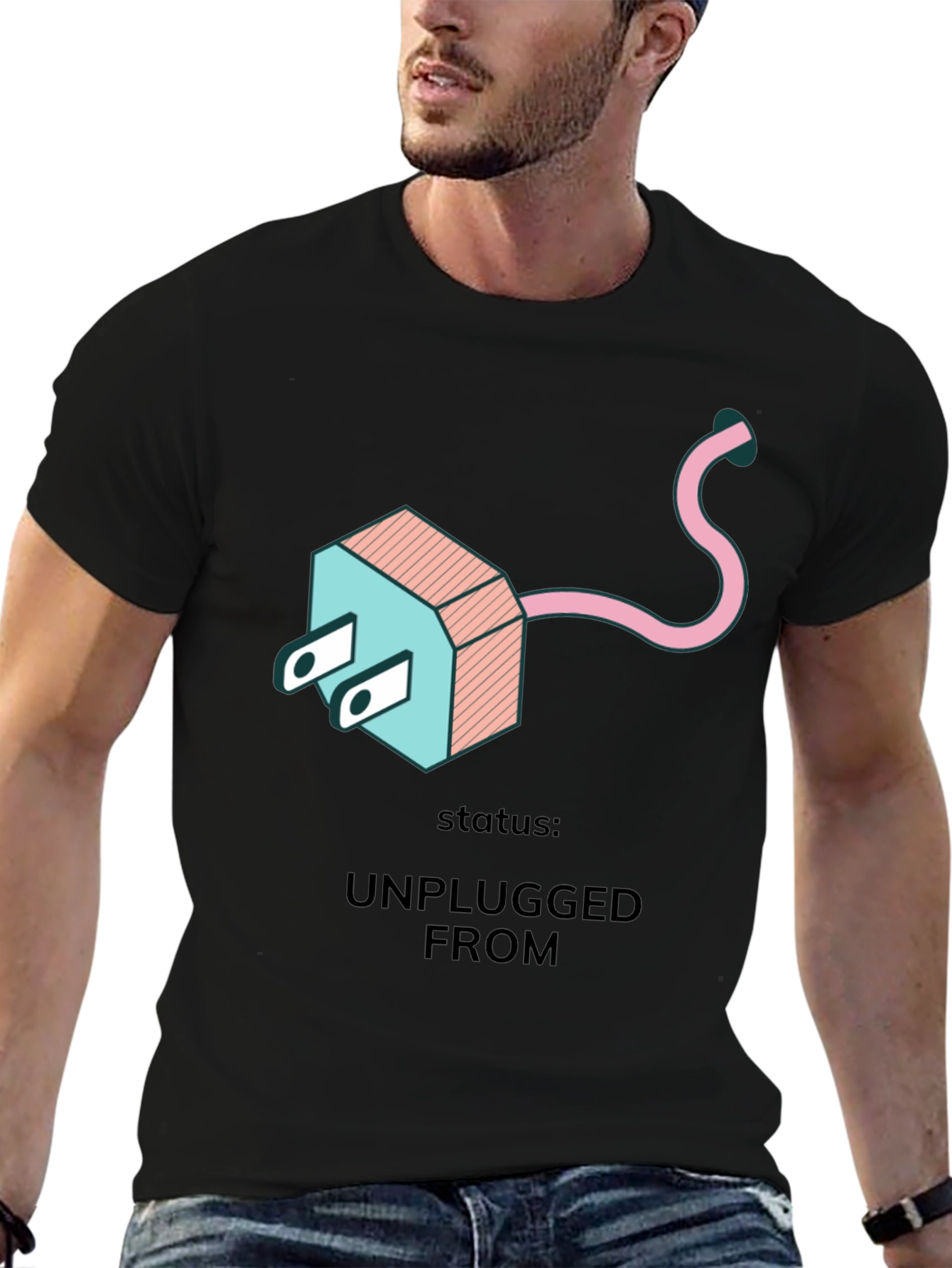 Unplugged From T-Shirt - Relax & Recharge