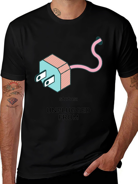 Unplugged From T-Shirt - Relax & Recharge