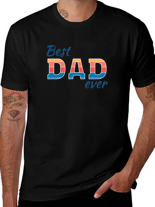 Best Dad Ever T-Shirt - Stylish Gift for Fathers Day
