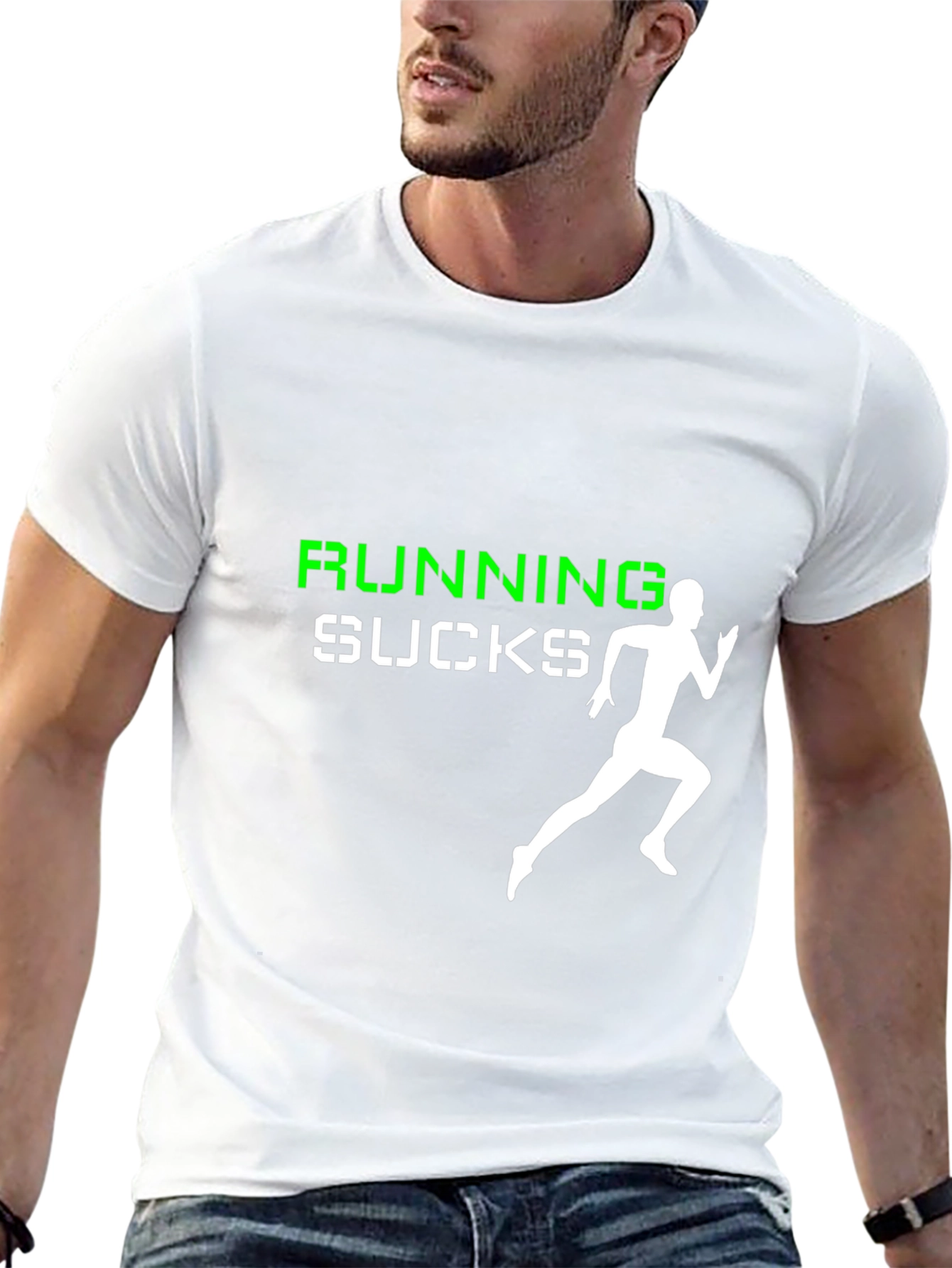 Running Sucks Graphic Tee -  Funny Runners T-Shirt