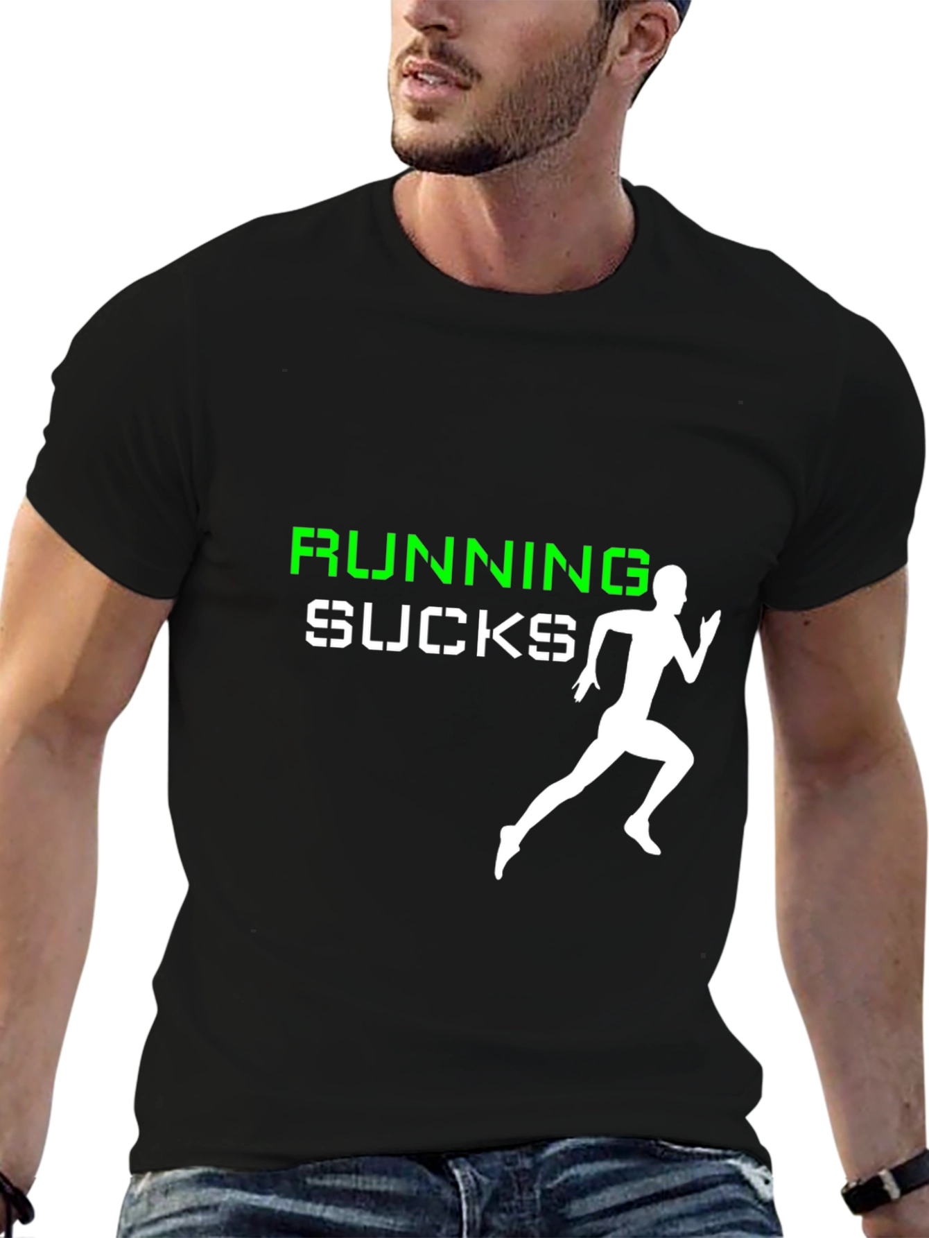 Running Sucks Graphic Tee -  Funny Runners T-Shirt