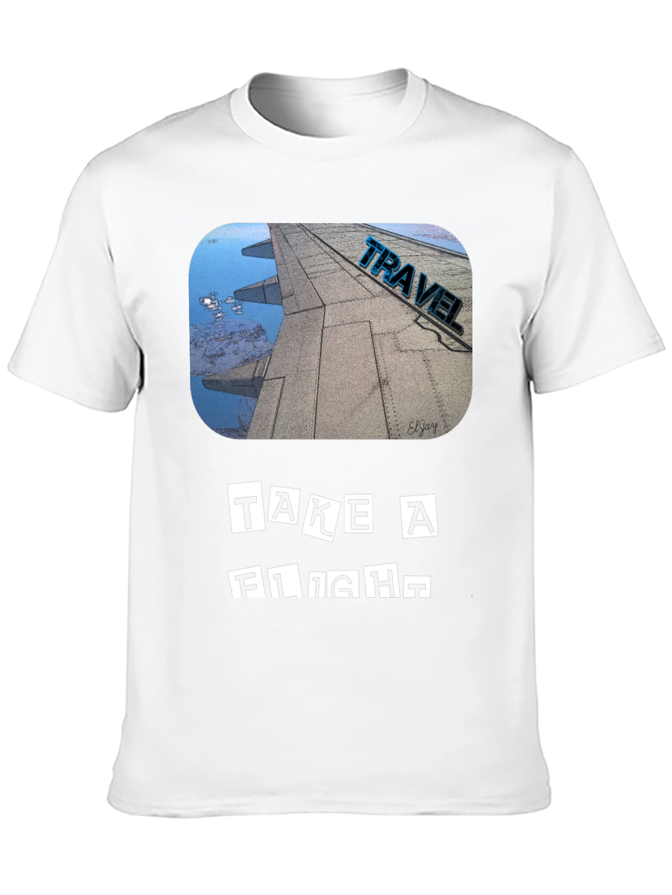 Take a Flight Travel Tee - Black