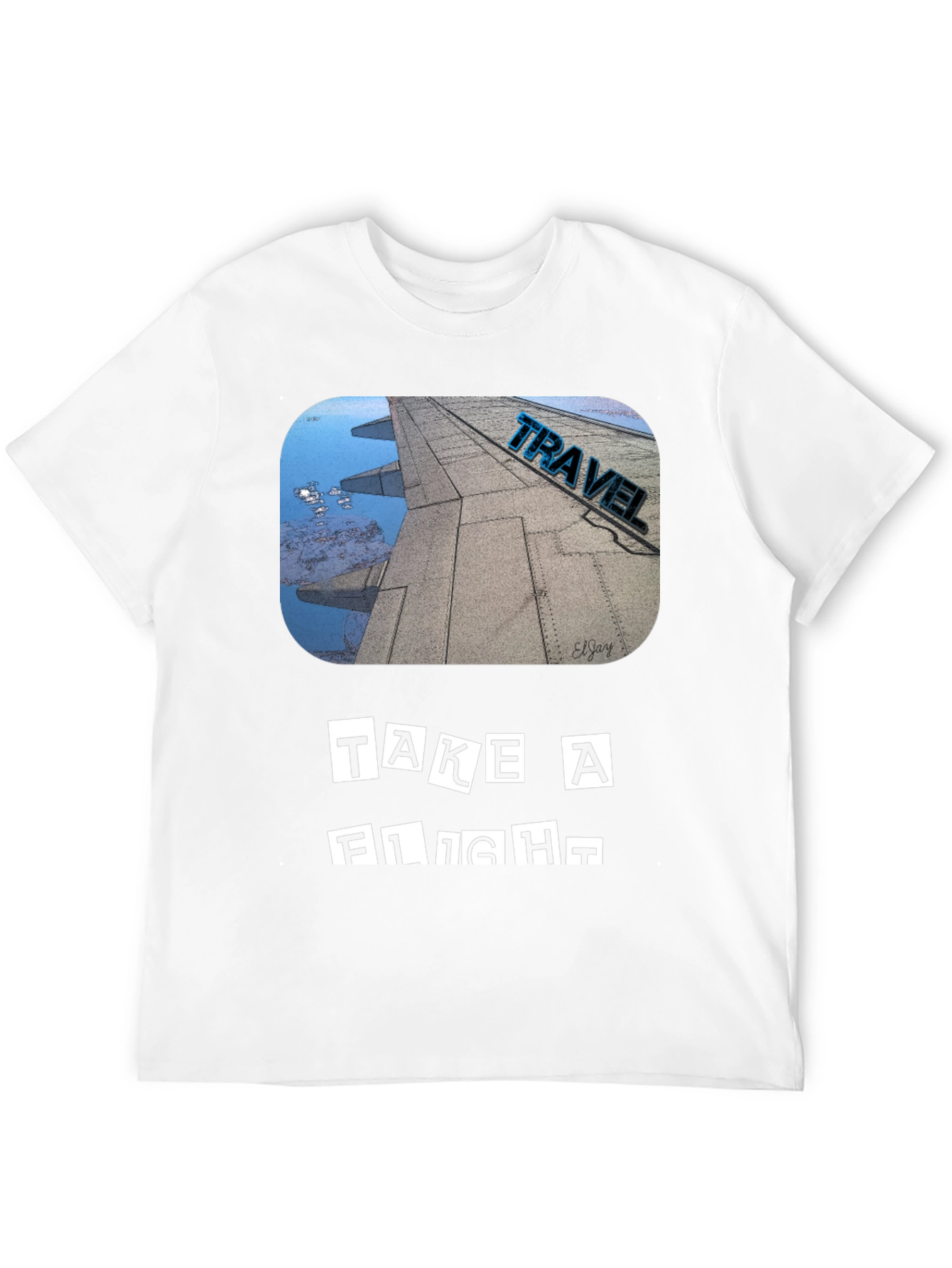 Take a Flight Travel Tee - Black