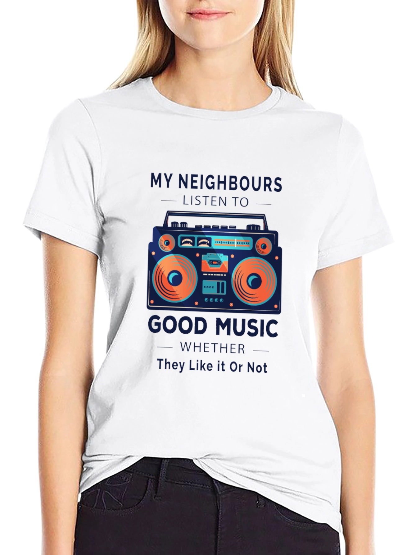Boombox Good Music T-Shirt