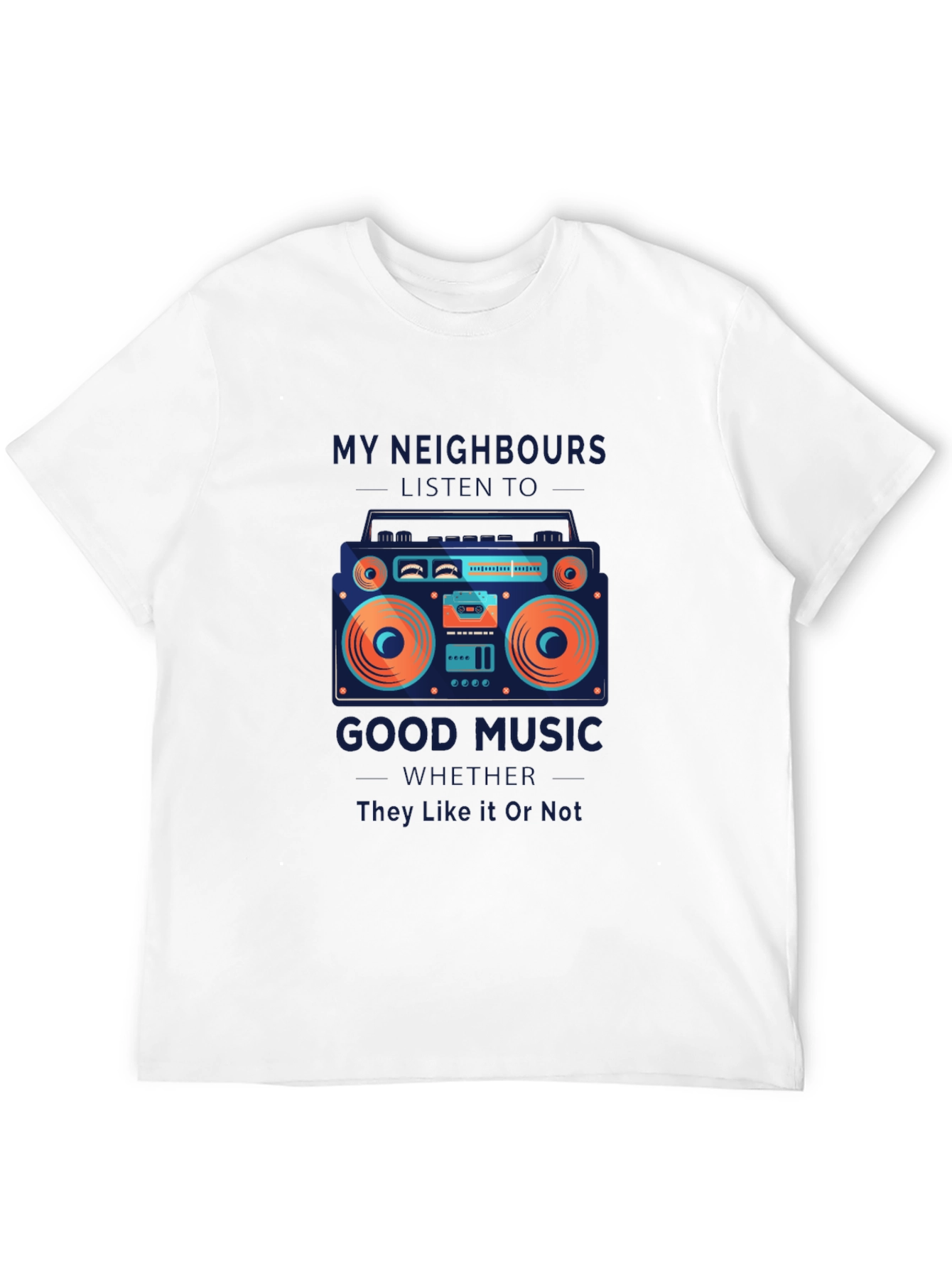 Boombox Good Music T-Shirt