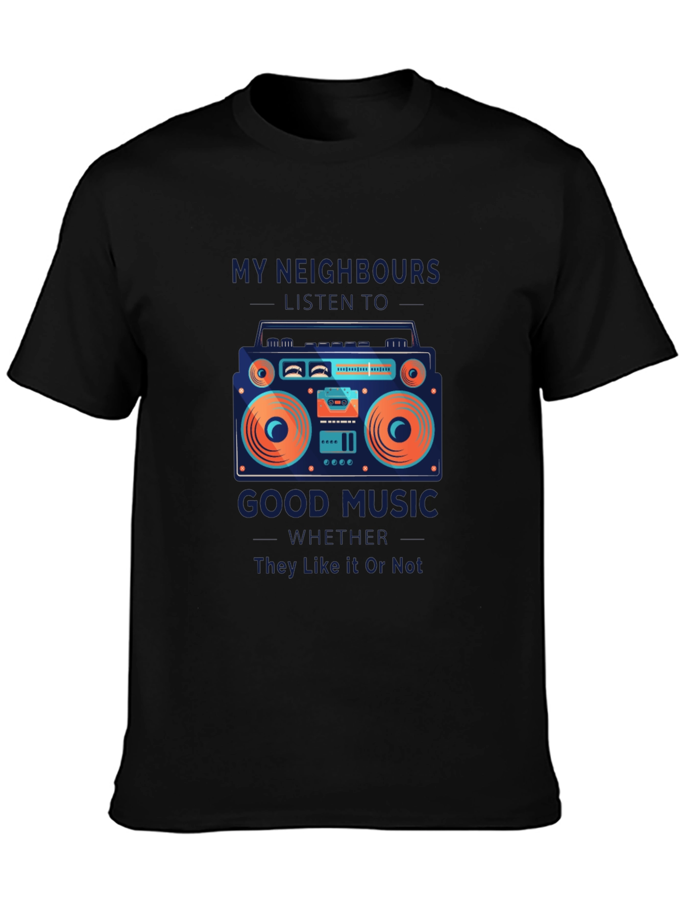 Boombox Good Music T-Shirt