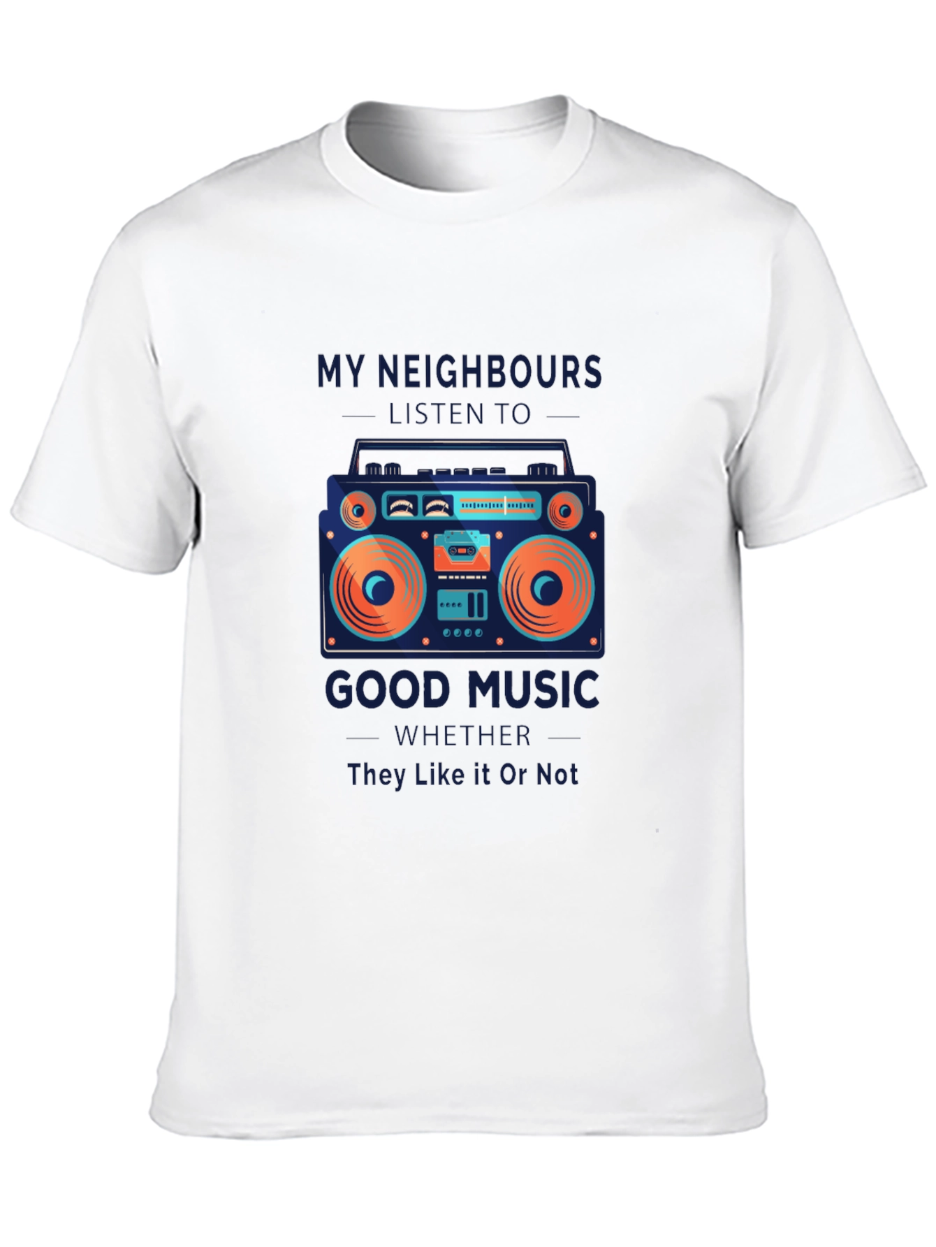 Boombox Good Music T-Shirt