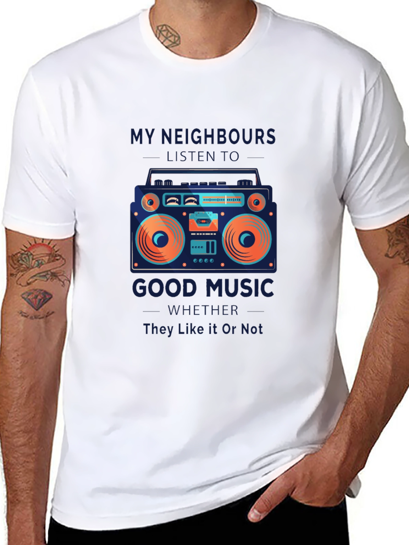 Boombox Good Music T-Shirt