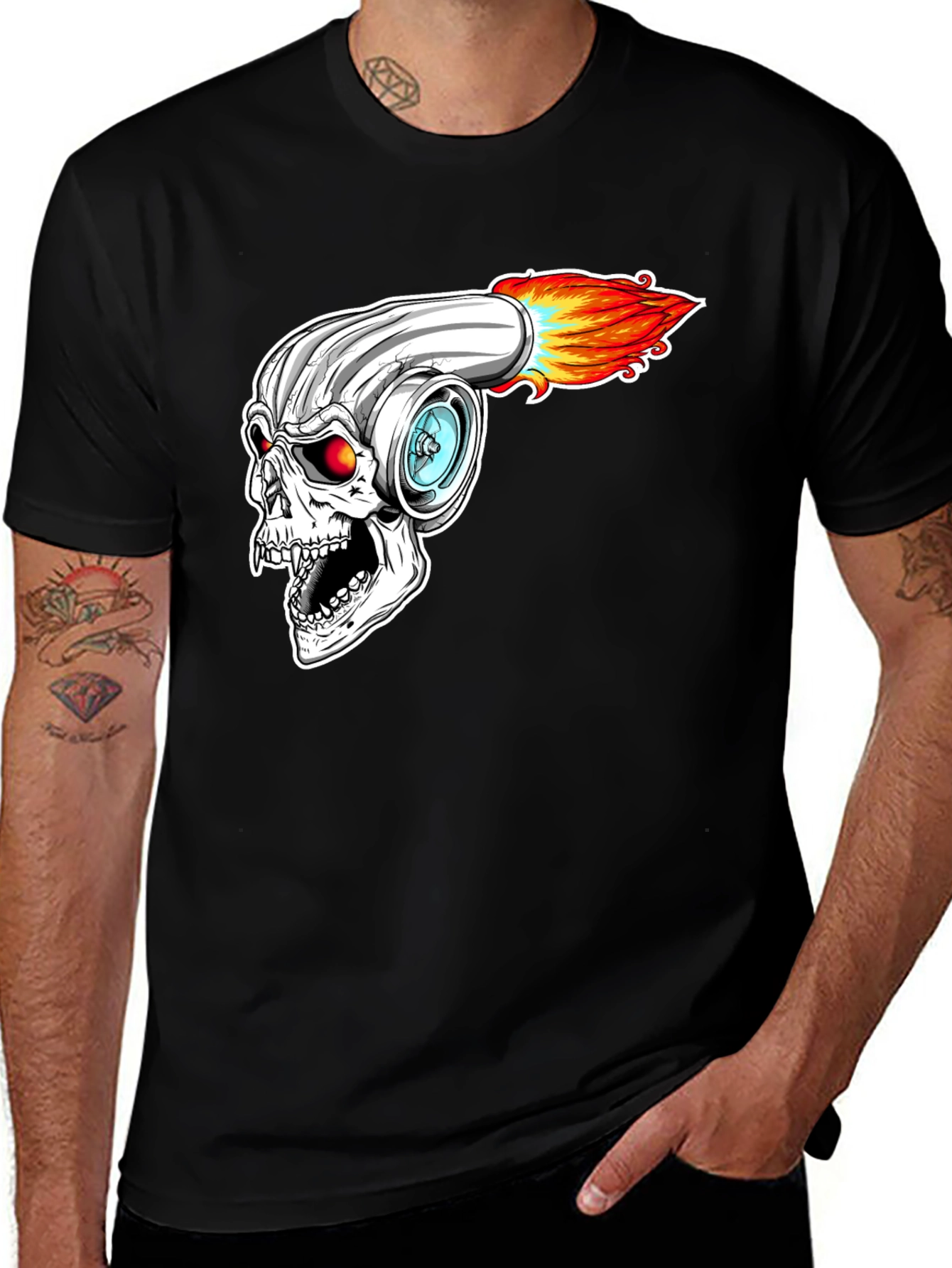 Skull Turbo T-Shirt