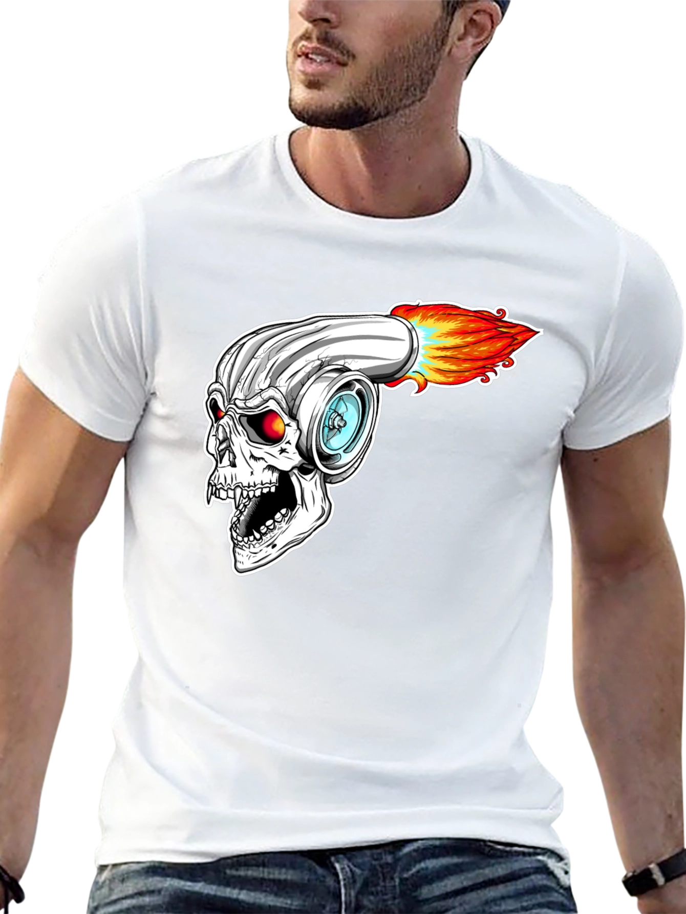 Skull Turbo T-Shirt