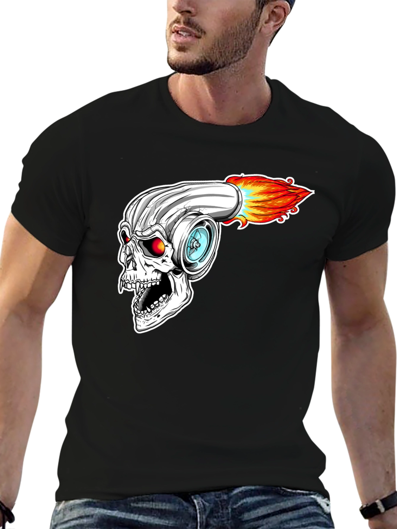 Skull Turbo T-Shirt
