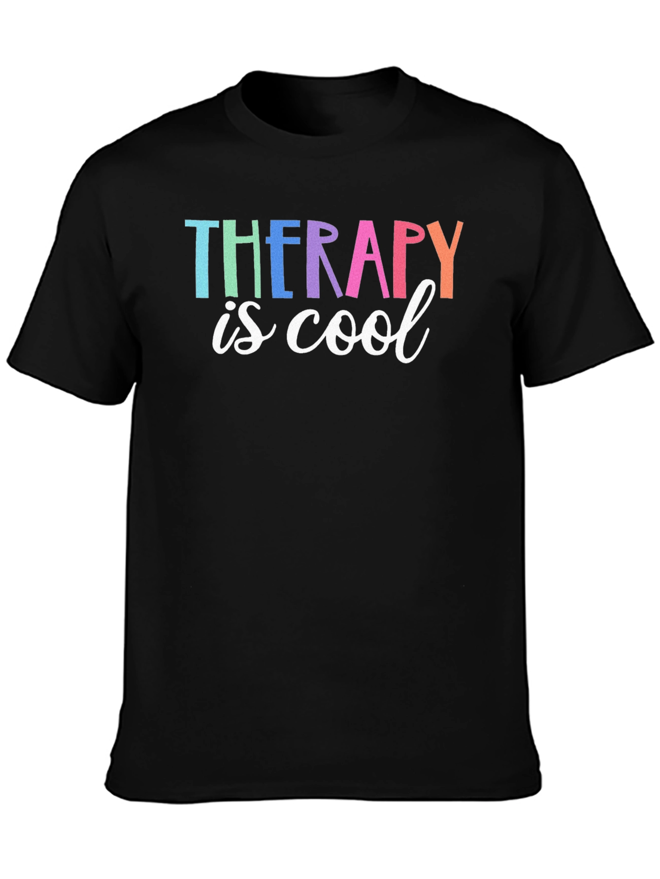 Therapy is Cool Graphic Tee - Unisex Cotton T-Shirt