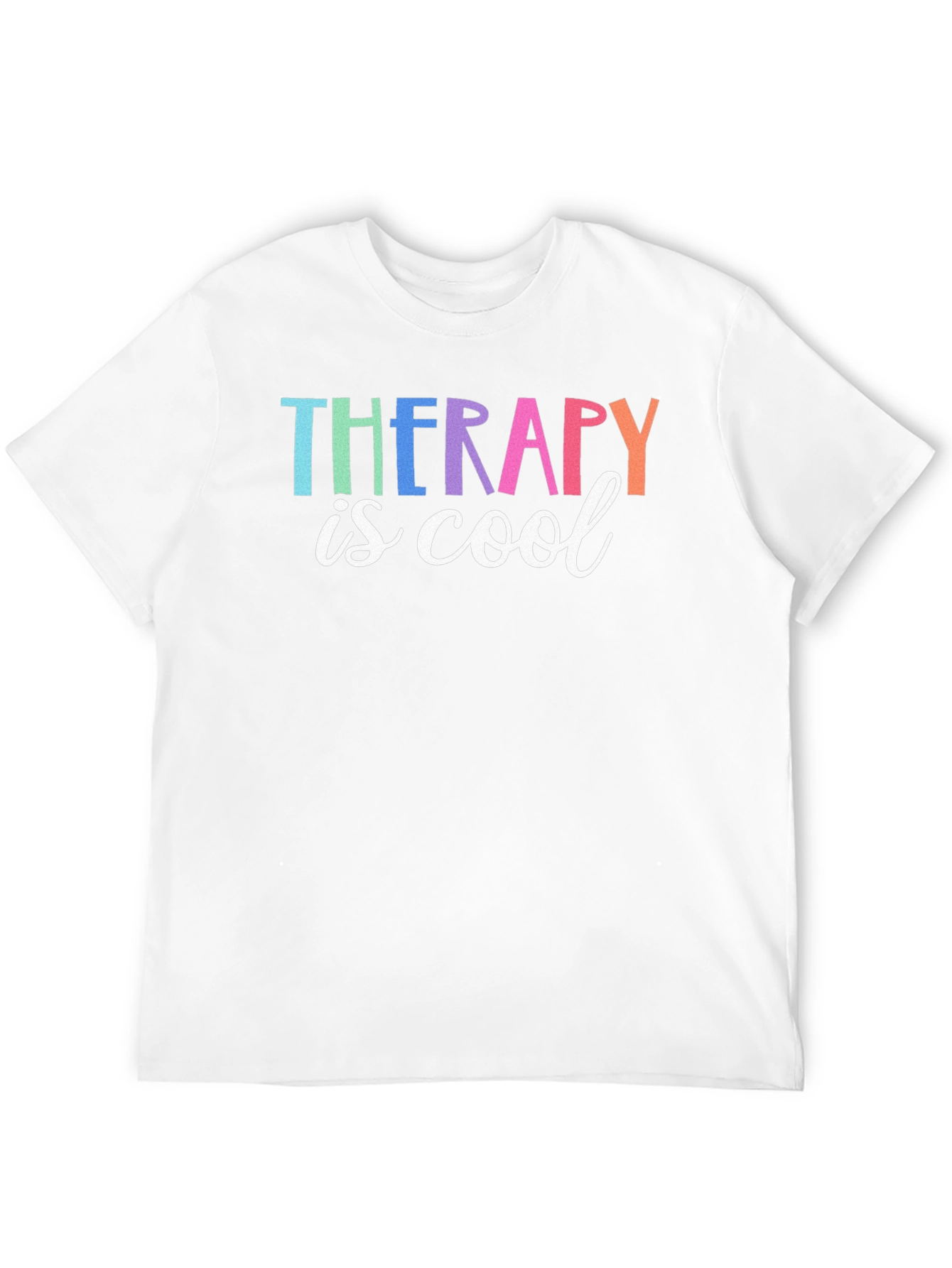 Therapy is Cool Graphic Tee - Unisex Cotton T-Shirt