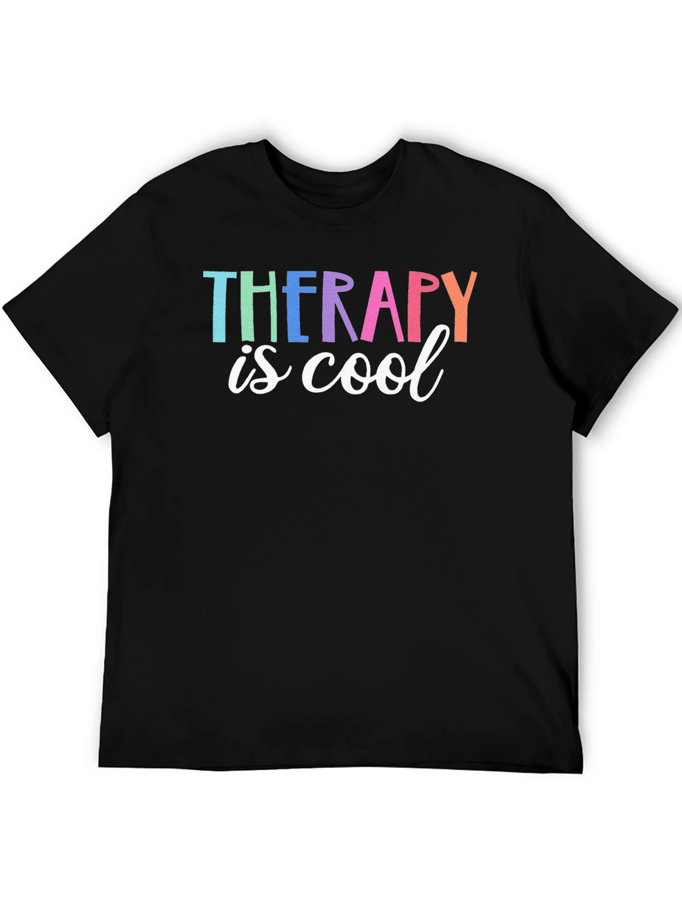 Therapy is Cool Graphic Tee - Unisex Cotton T-Shirt