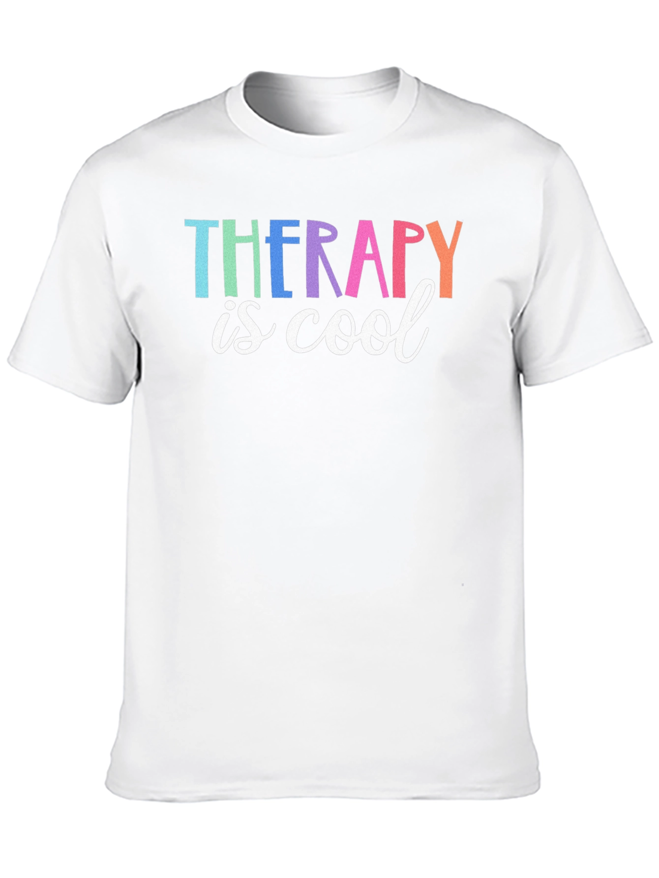 Therapy is Cool Graphic Tee - Unisex Cotton T-Shirt