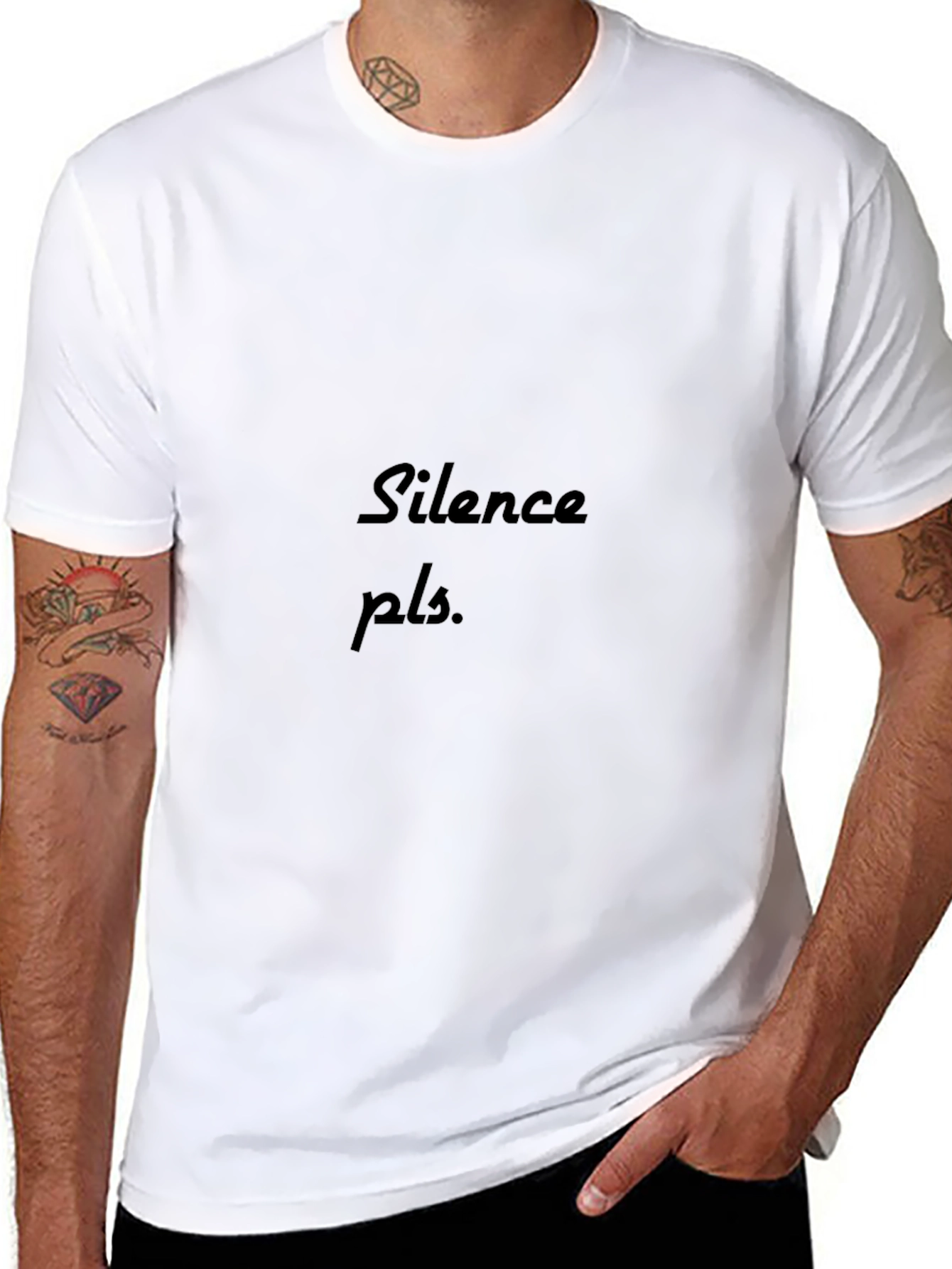 Silence Please Graphic Tee