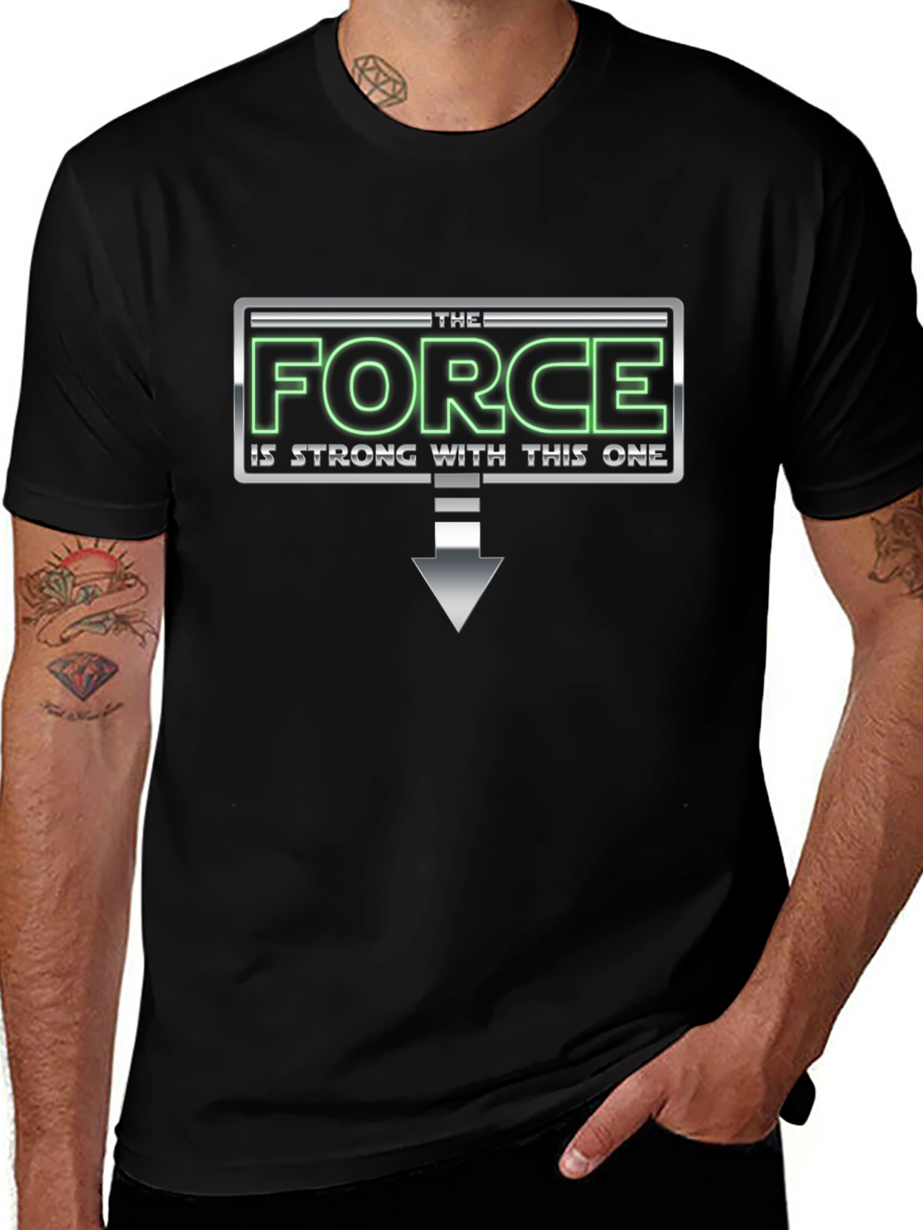 The Force Is Strong Graphic T-Shirt