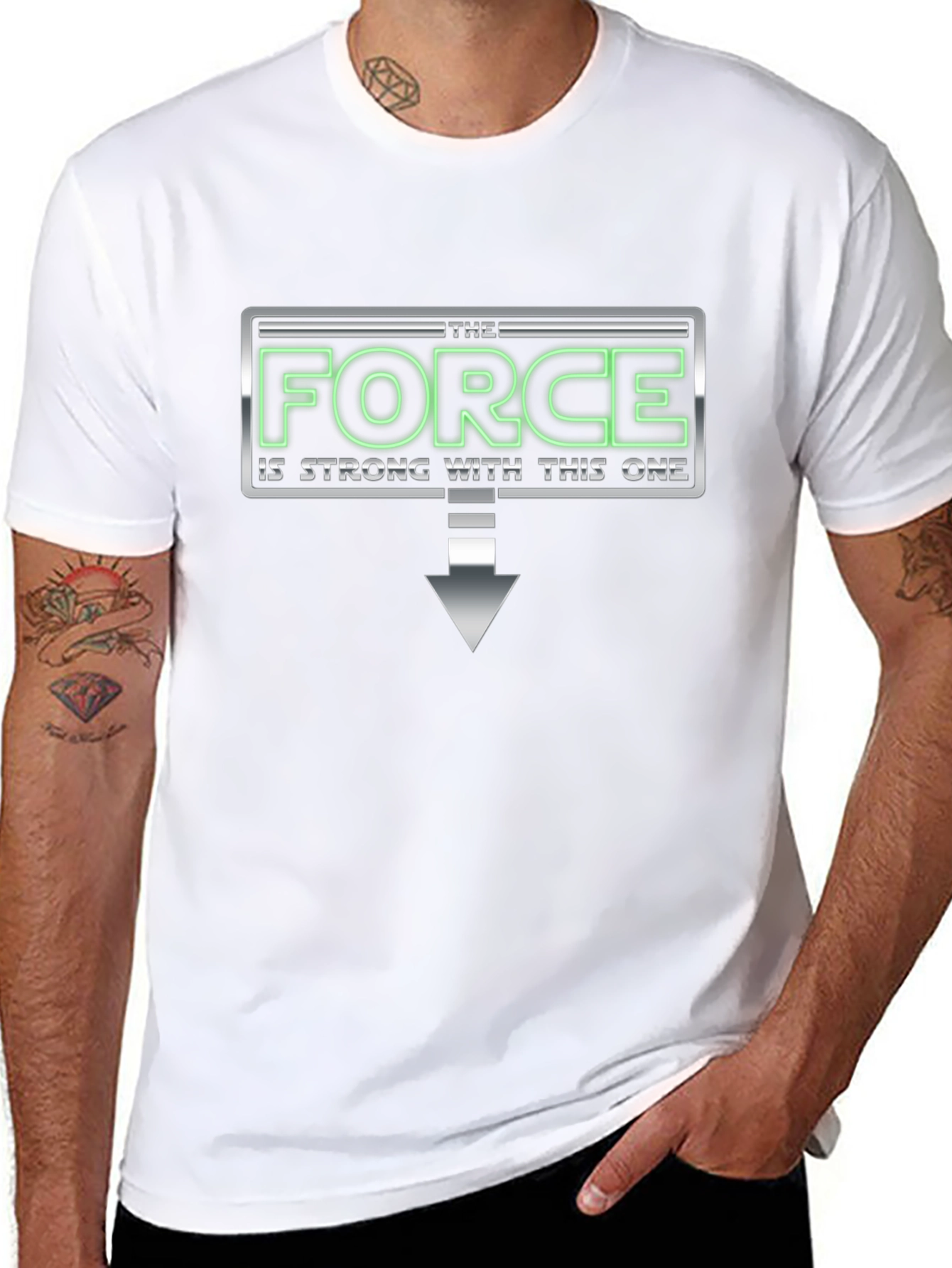 The Force Is Strong Graphic T-Shirt