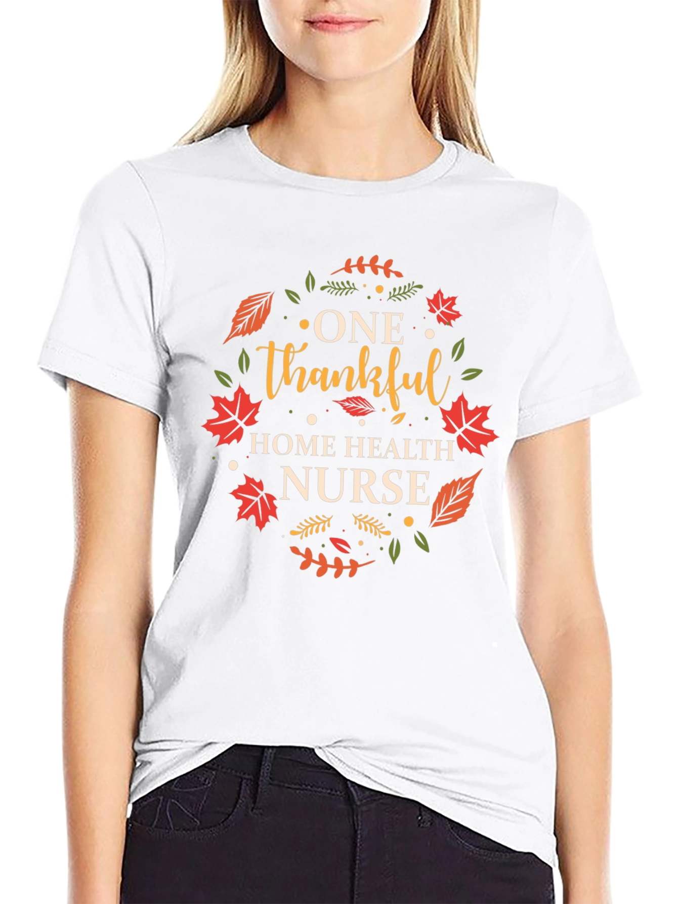 Thankful Home Health Nurse T-Shirt