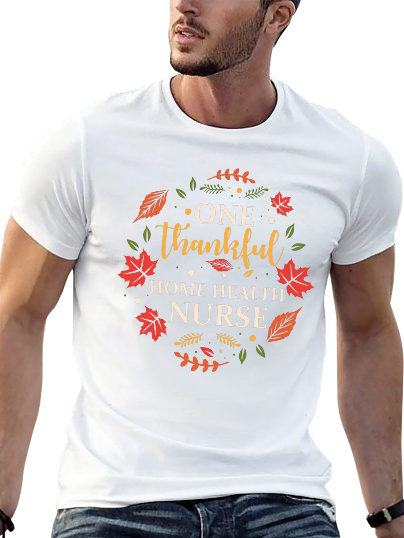Thankful Home Health Nurse T-Shirt