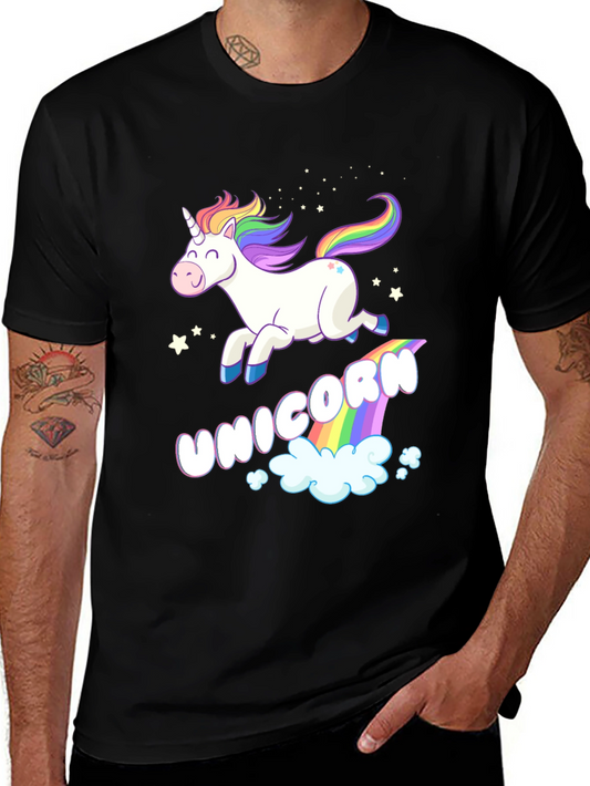 Unicorn Rainbow T-Shirt - Fun Whimsical Design