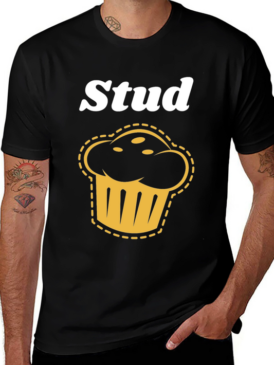 Stud Muffin Graphic T-Shirt