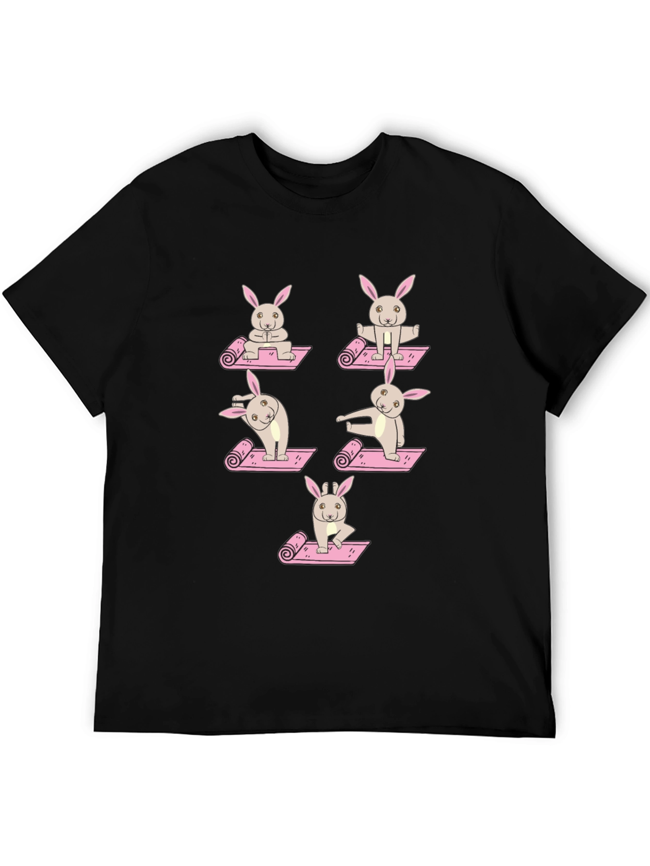 Yoga Bunny Graphic Tee - Unisex