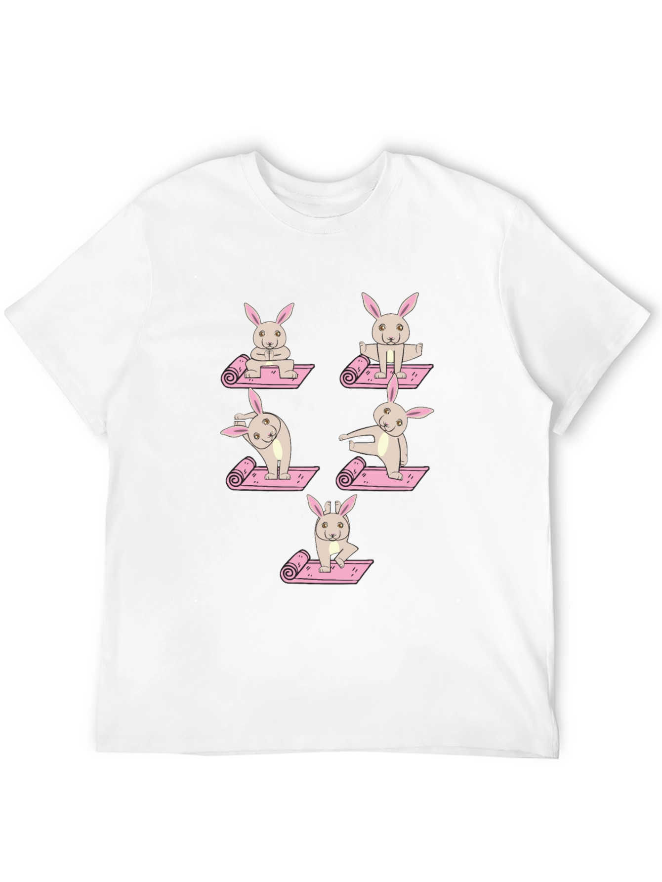 Yoga Bunny Graphic Tee - Unisex