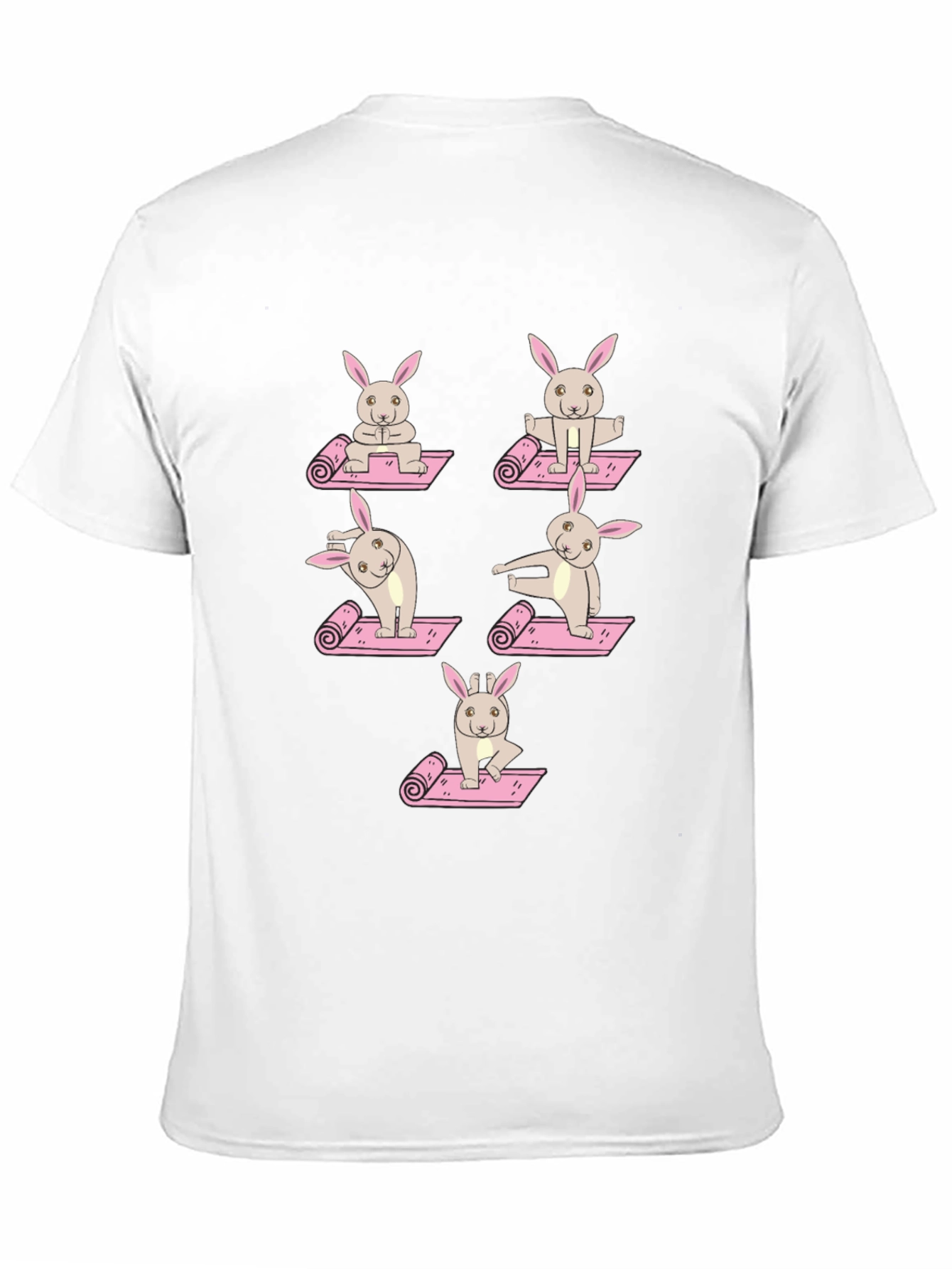 Yoga Bunny Graphic Tee - Unisex