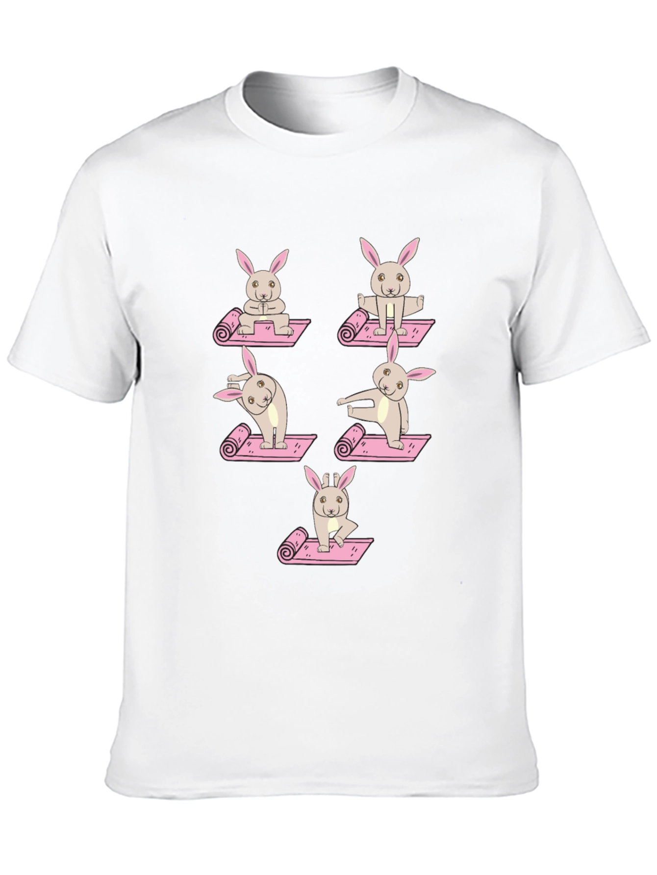 Yoga Bunny Graphic Tee - Unisex