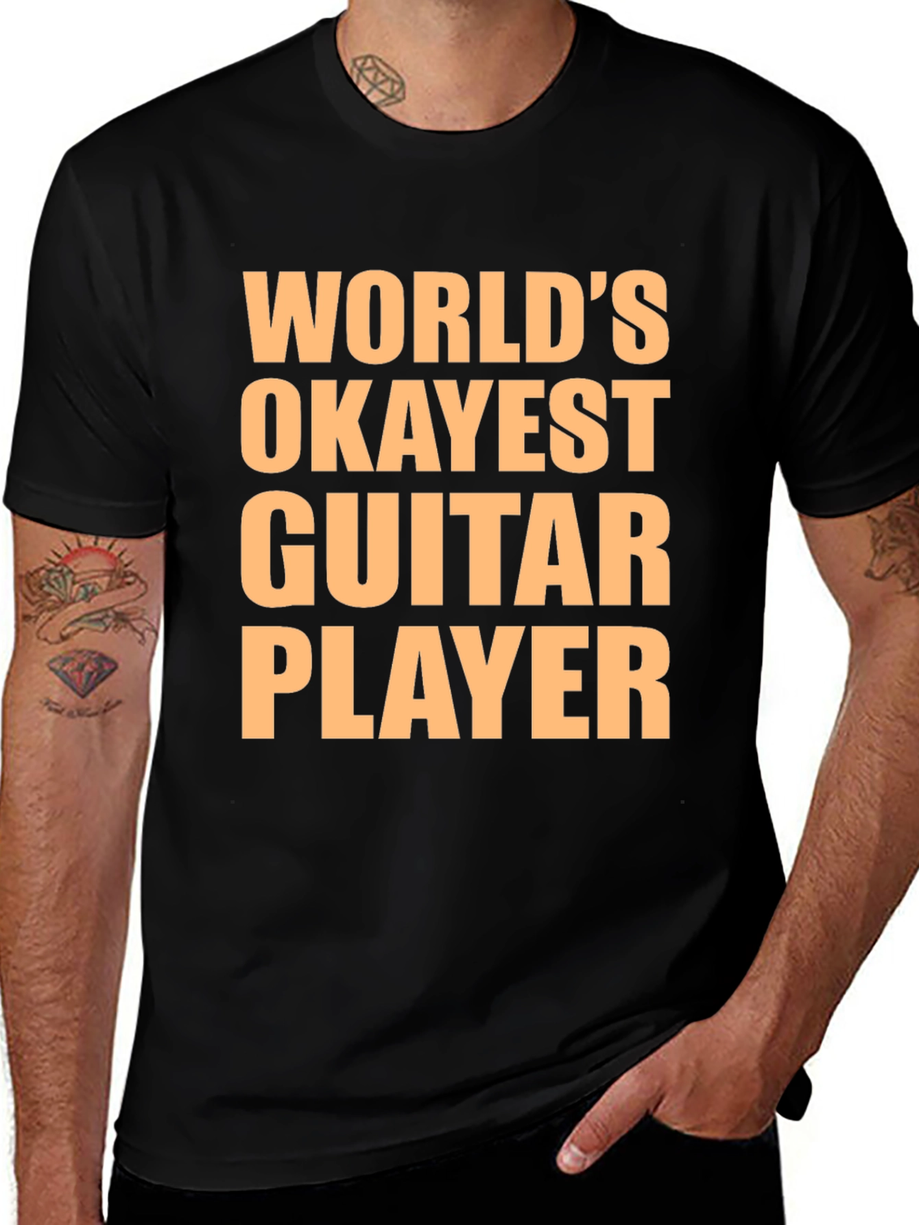 Worlds Okayest Guitar Player T-Shirt