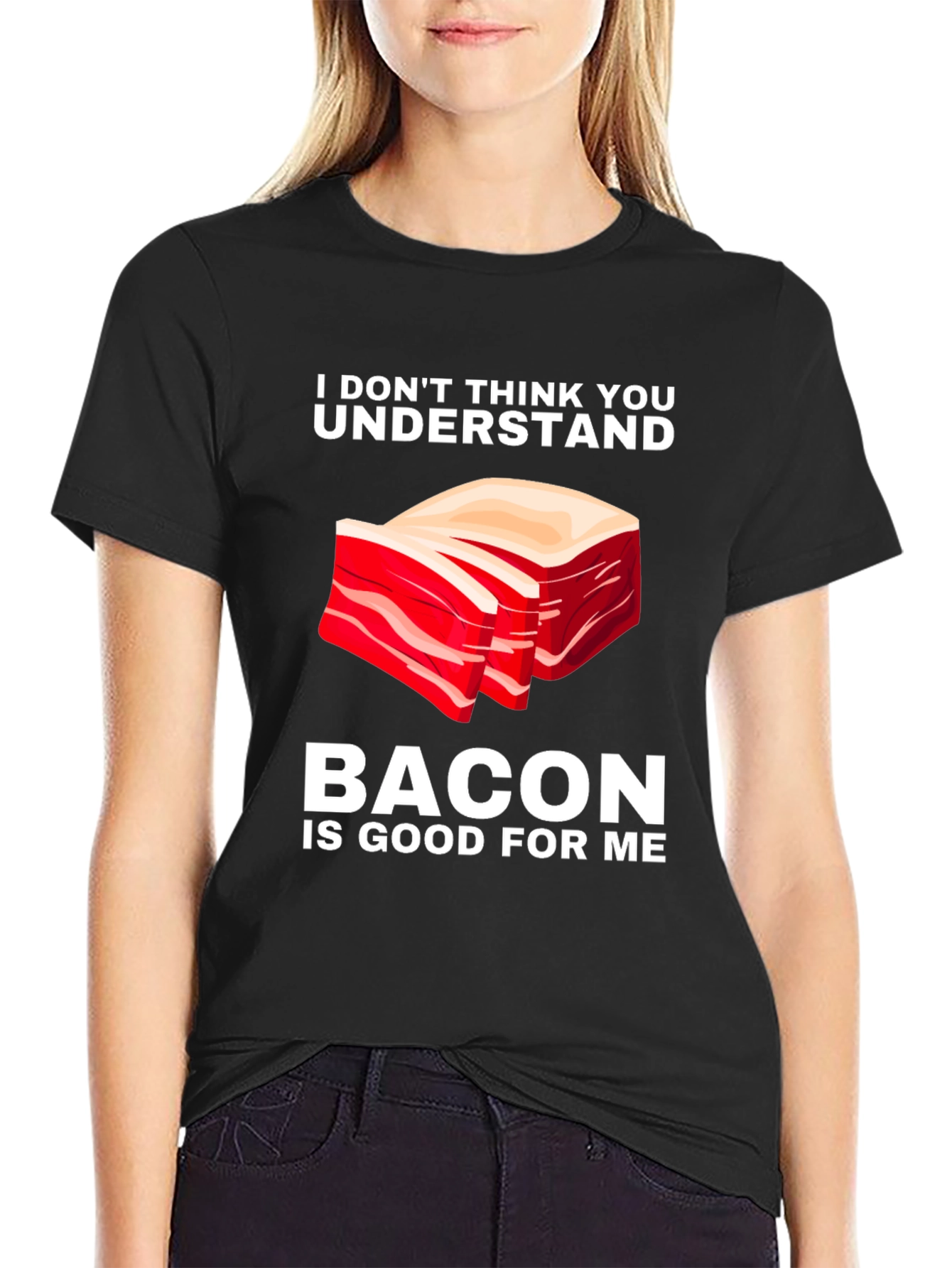 Bacon is Good for Me T-Shirt Funny