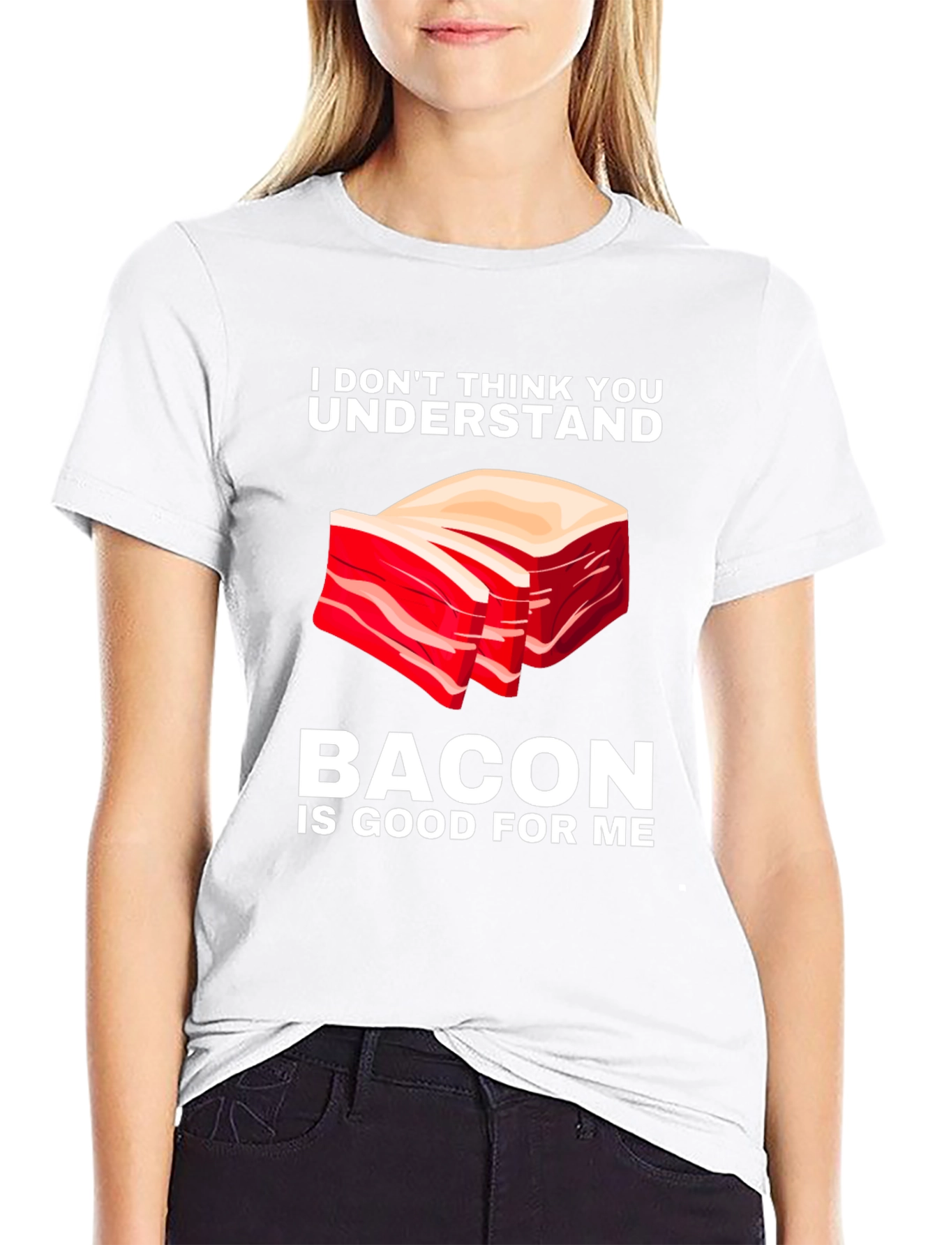 Bacon is Good for Me T-Shirt Funny