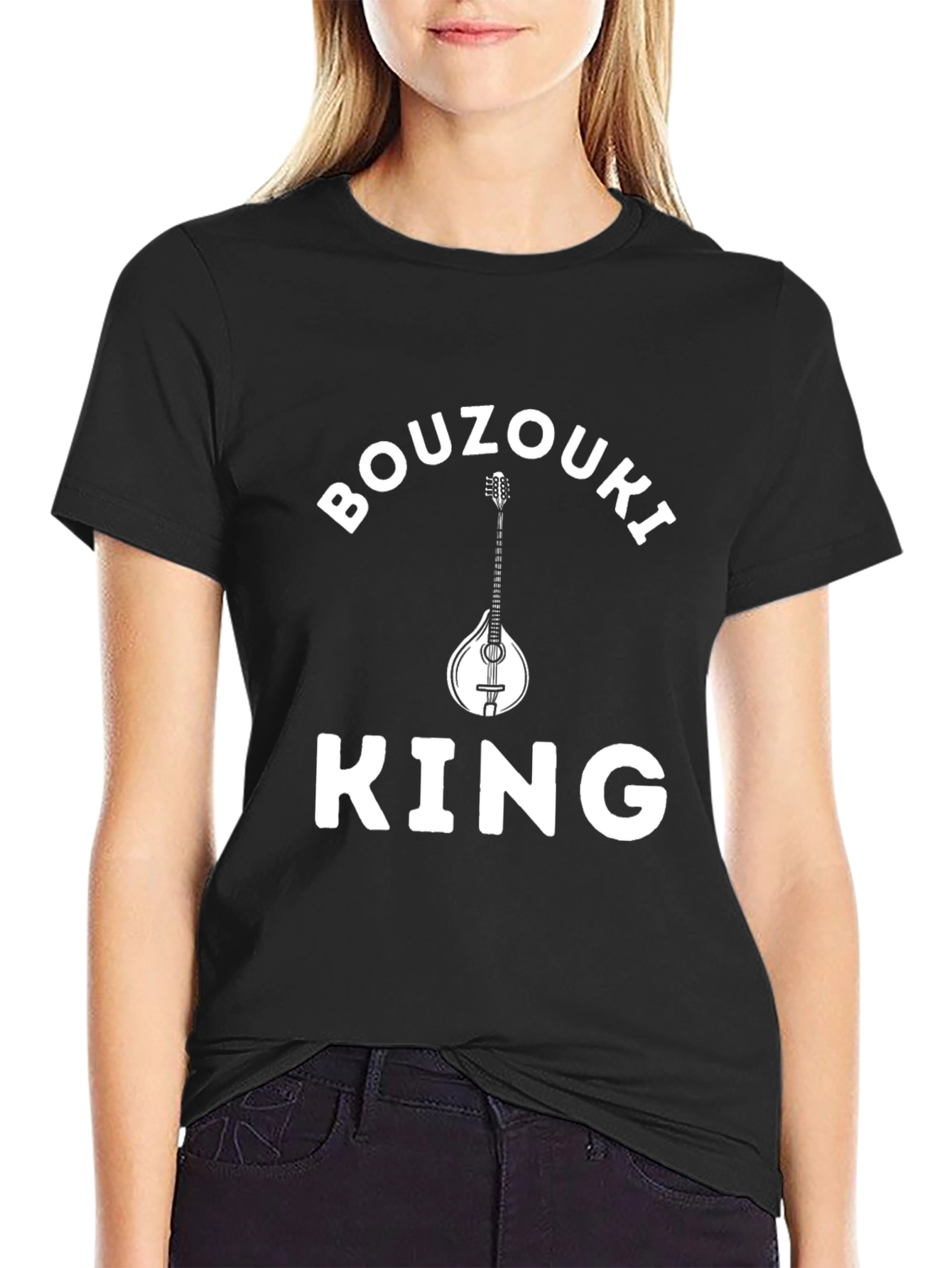 Bouzouki King T-Shirt - Greek Music Tee