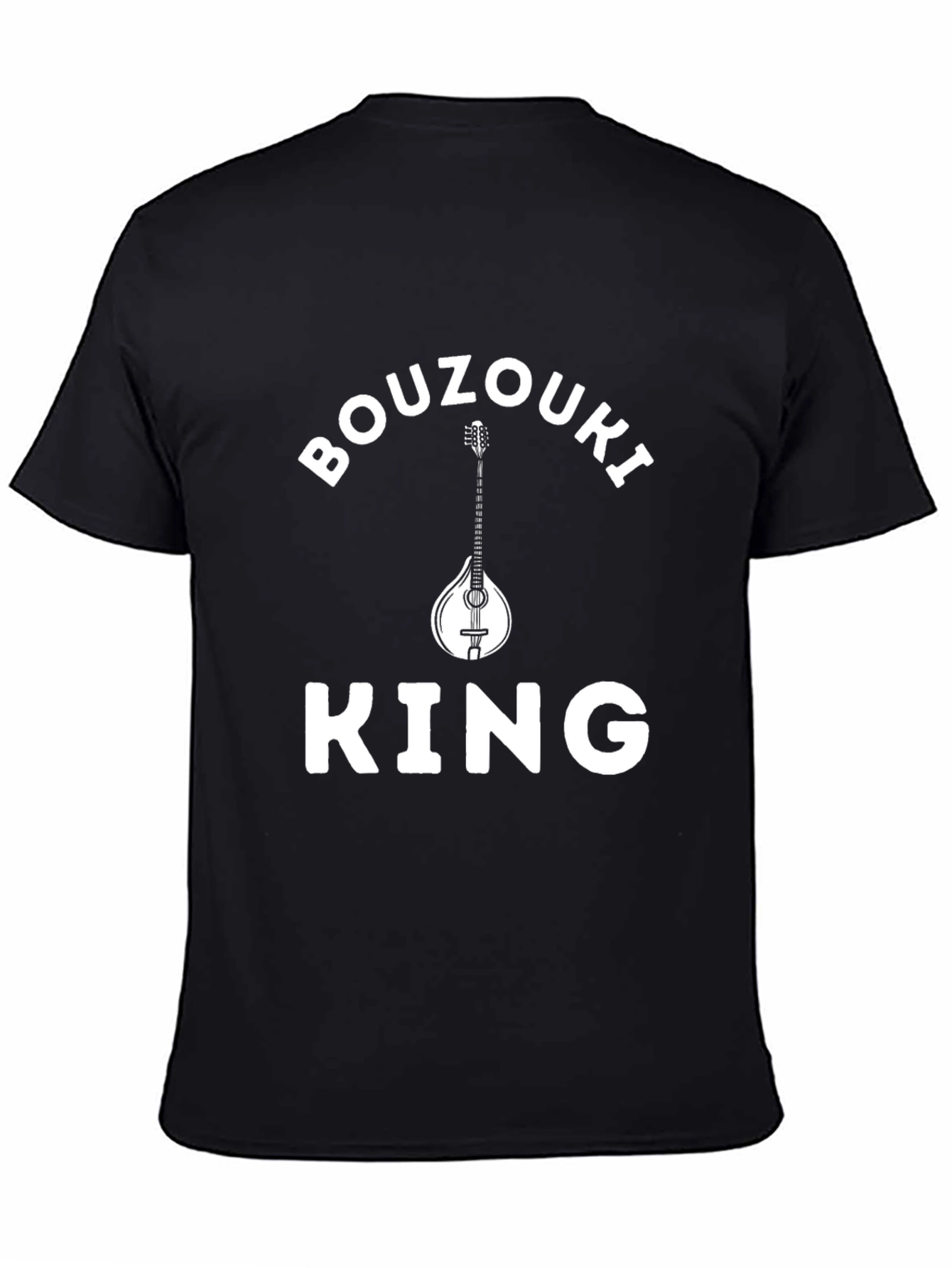 Bouzouki King T-Shirt - Greek Music Tee