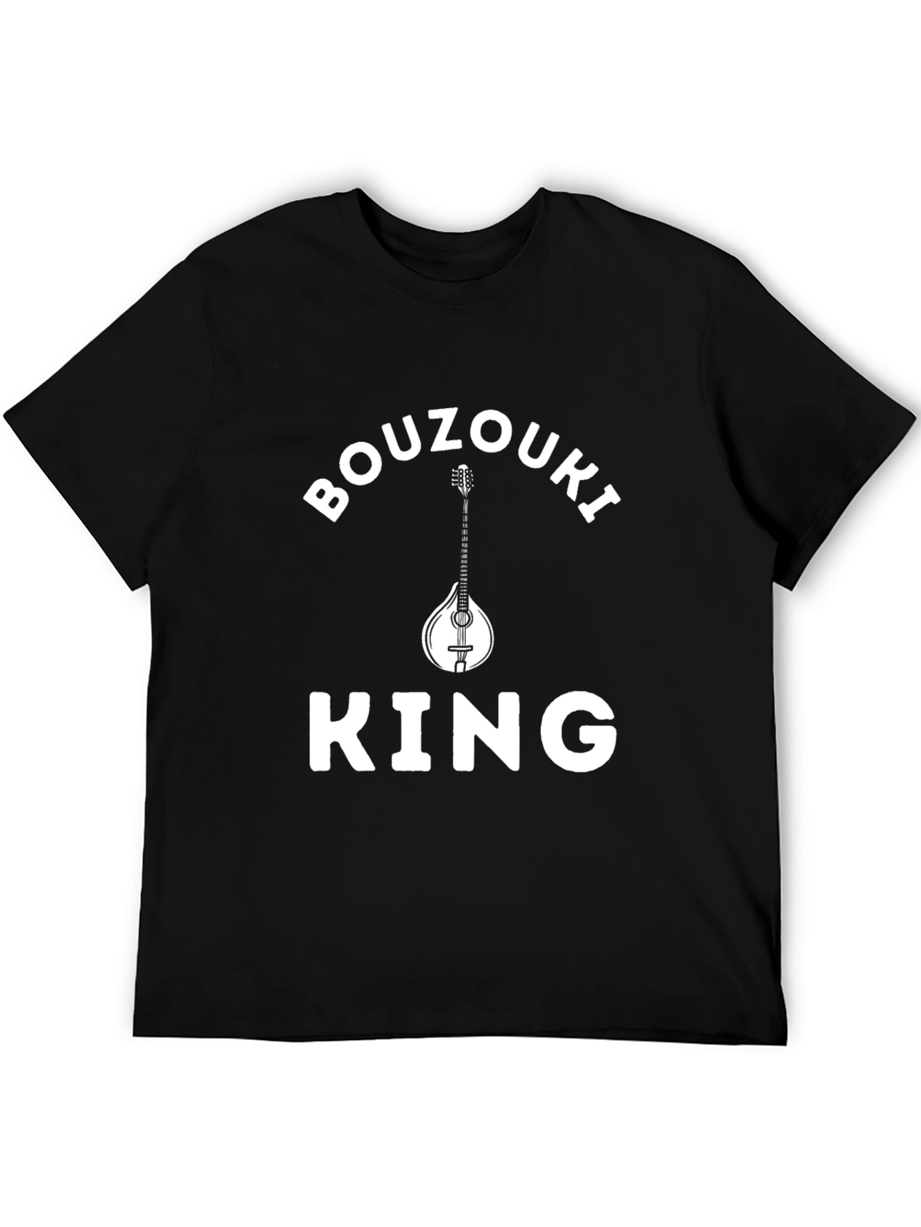 Bouzouki King T-Shirt - Greek Music Tee
