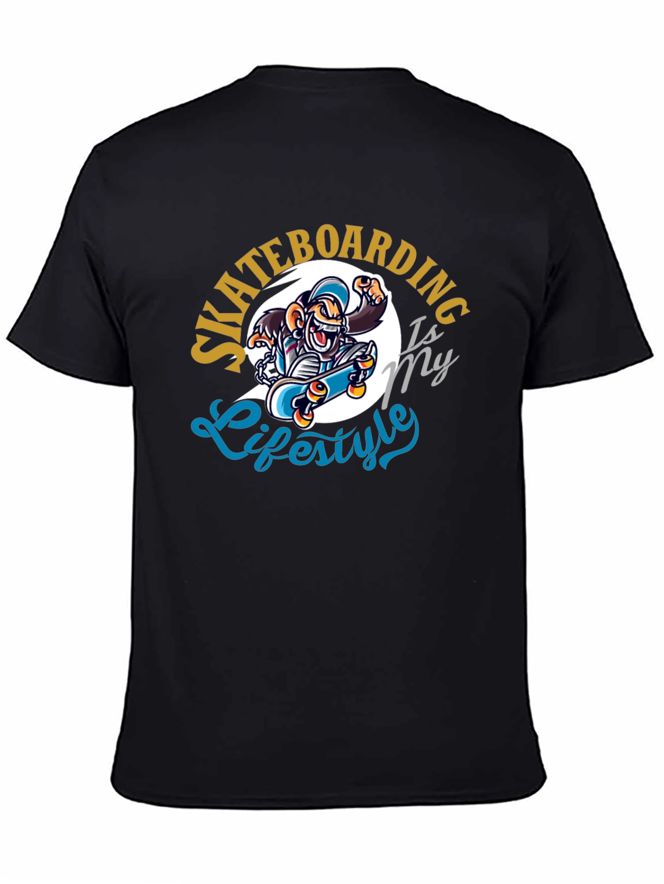 Skateboarding Lifestyle Graphic T-Shirt