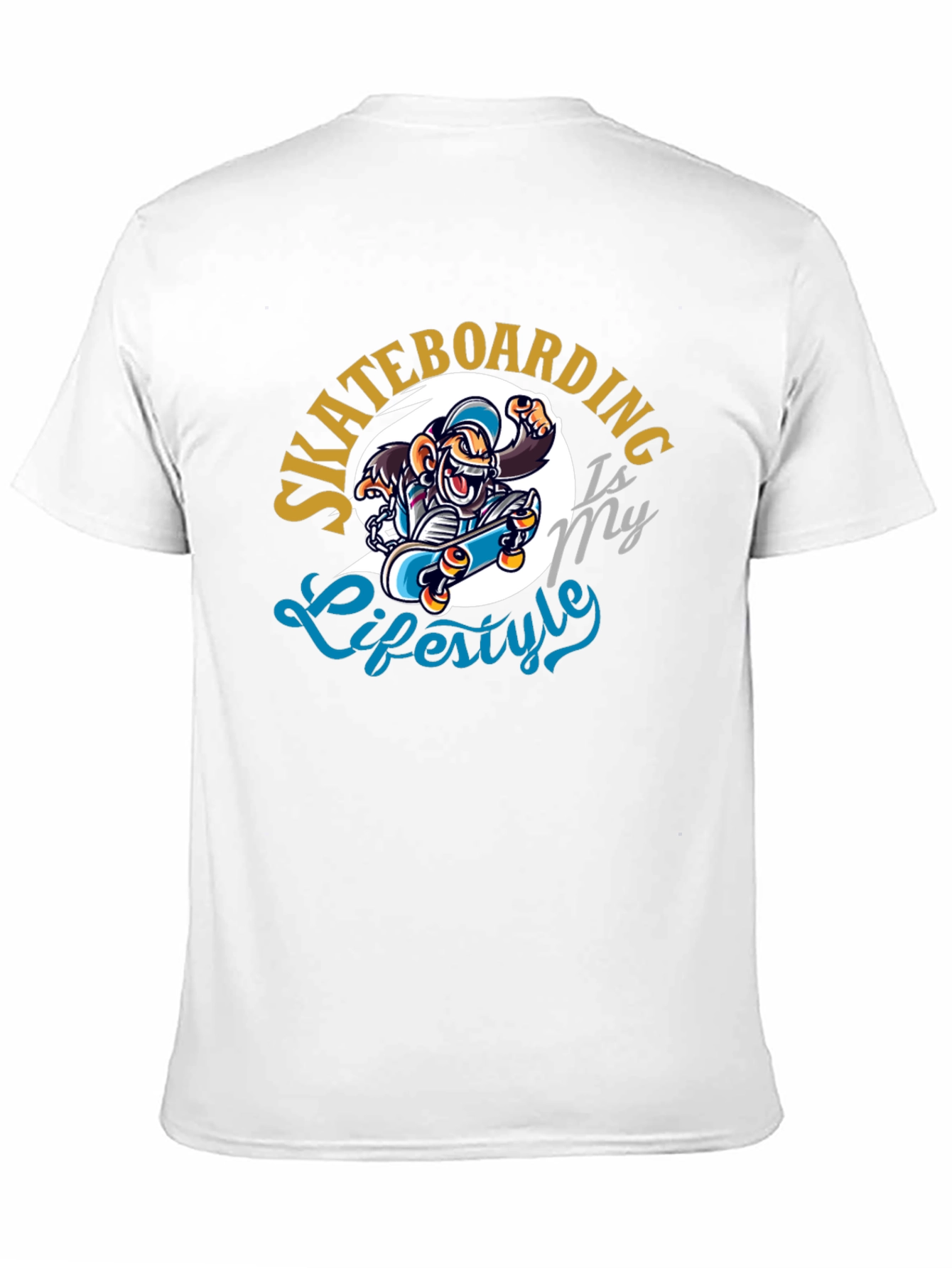 Skateboarding Lifestyle Graphic T-Shirt