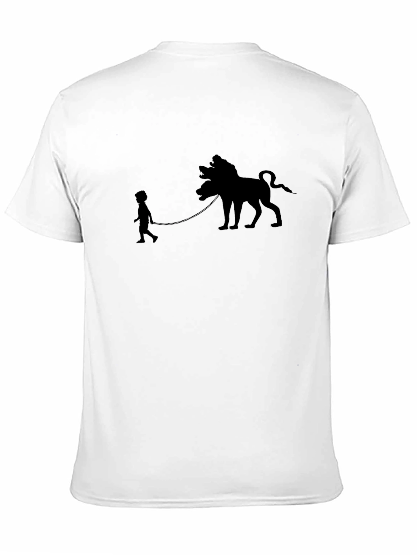 Silhouette Cerberus Graphic Tee - Black