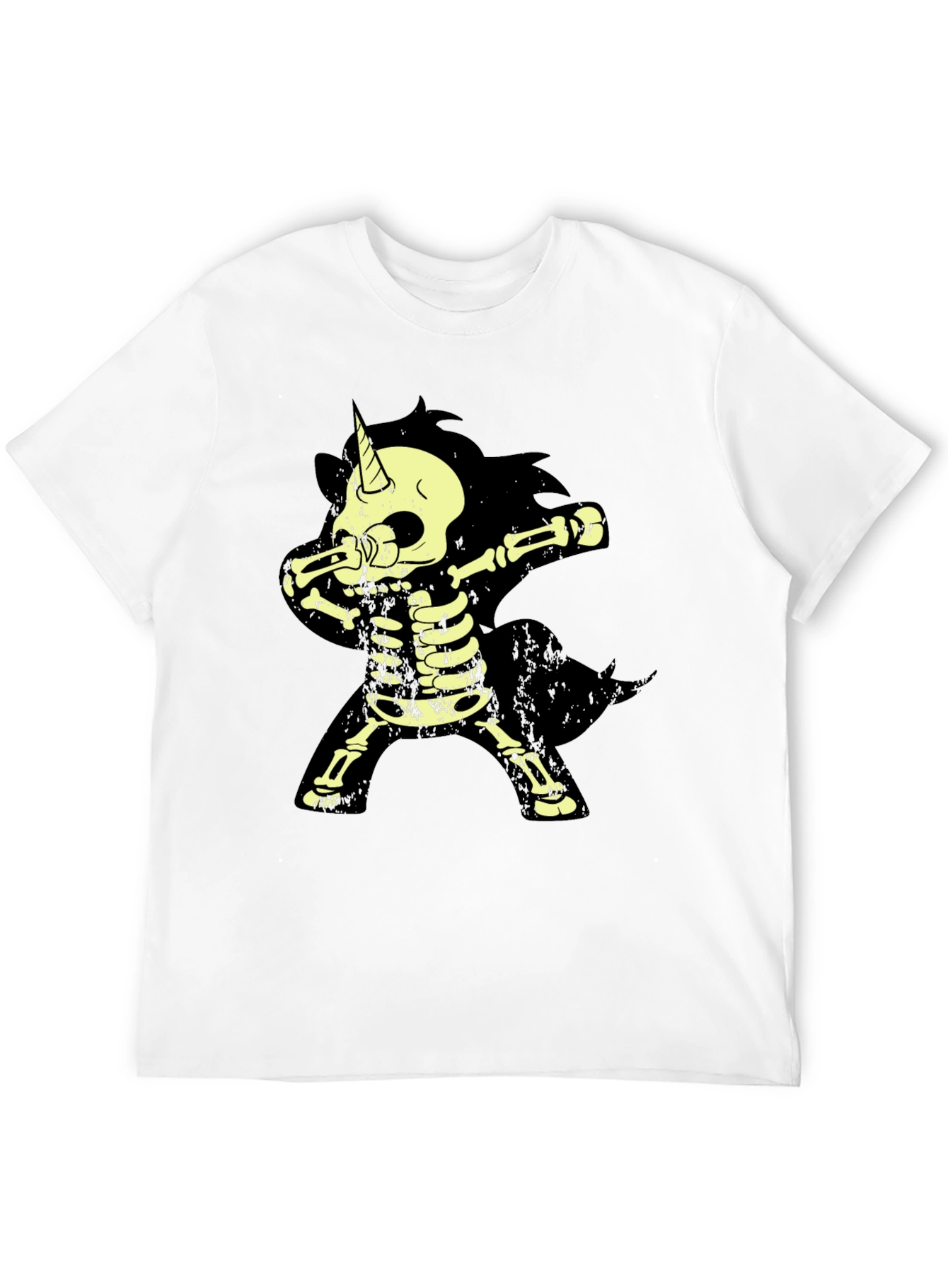 Unicorn Skeleton Dab T-Shirt - Halloween