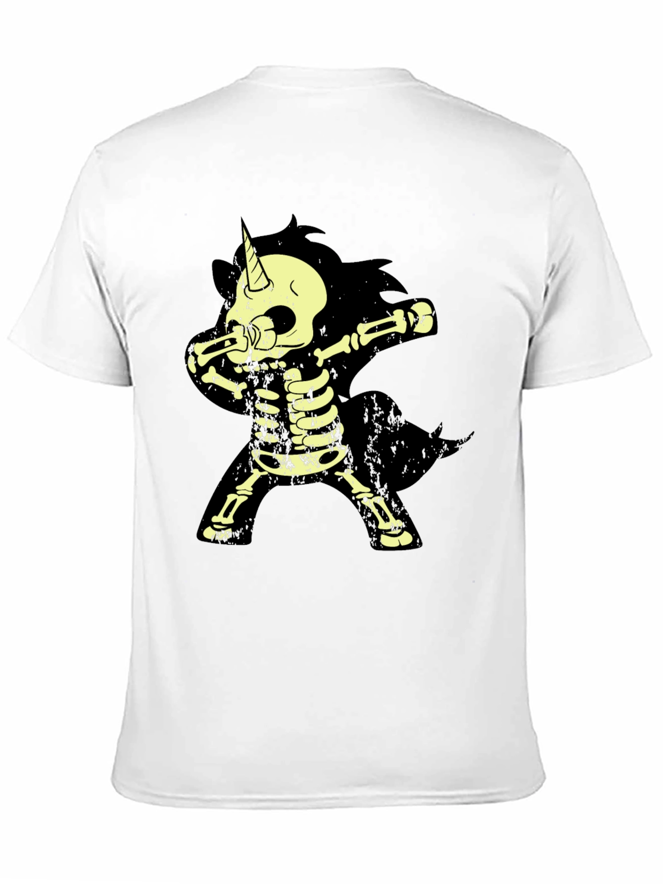 Unicorn Skeleton Dab T-Shirt - Halloween