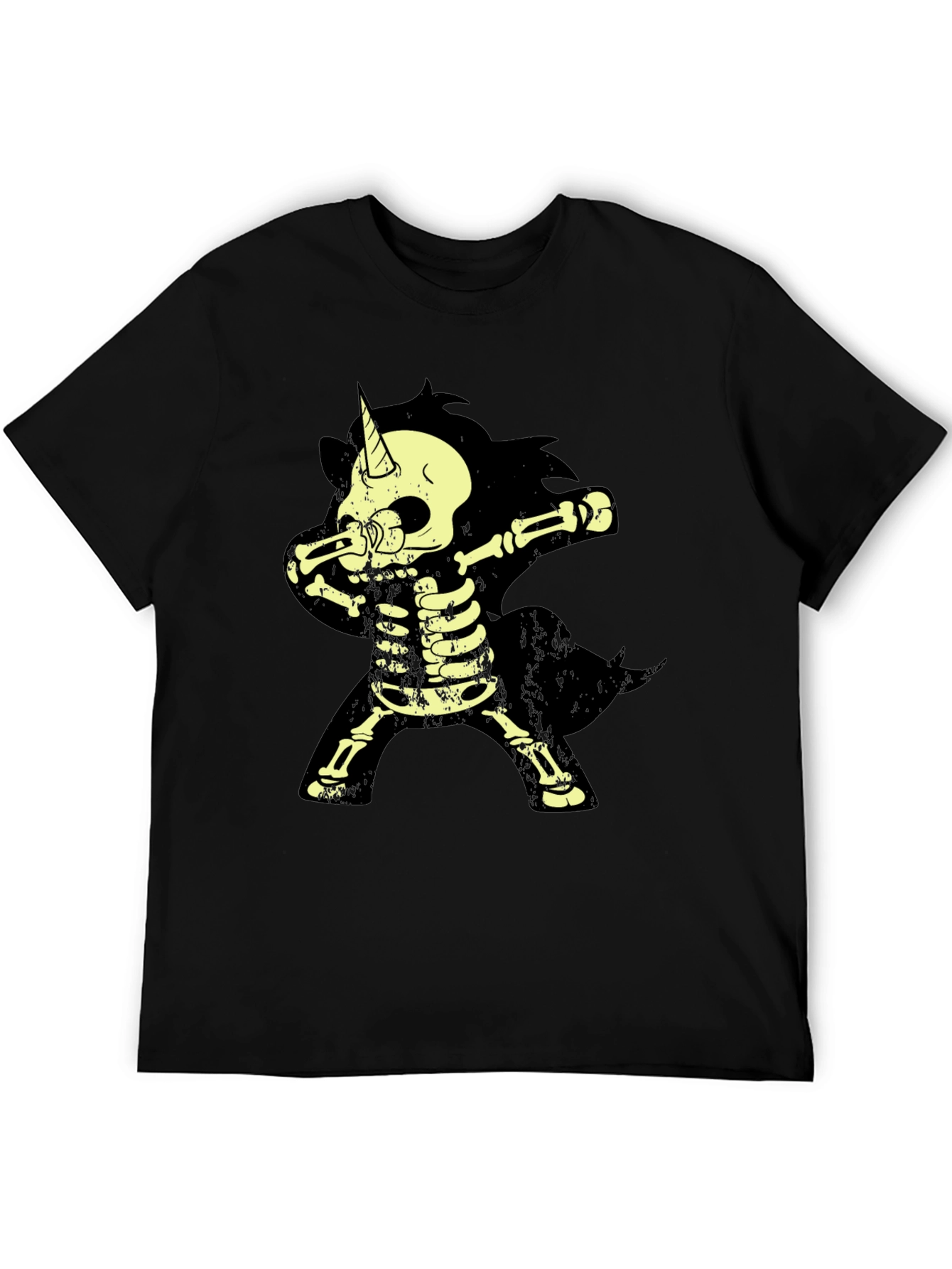 Unicorn Skeleton Dab T-Shirt - Halloween
