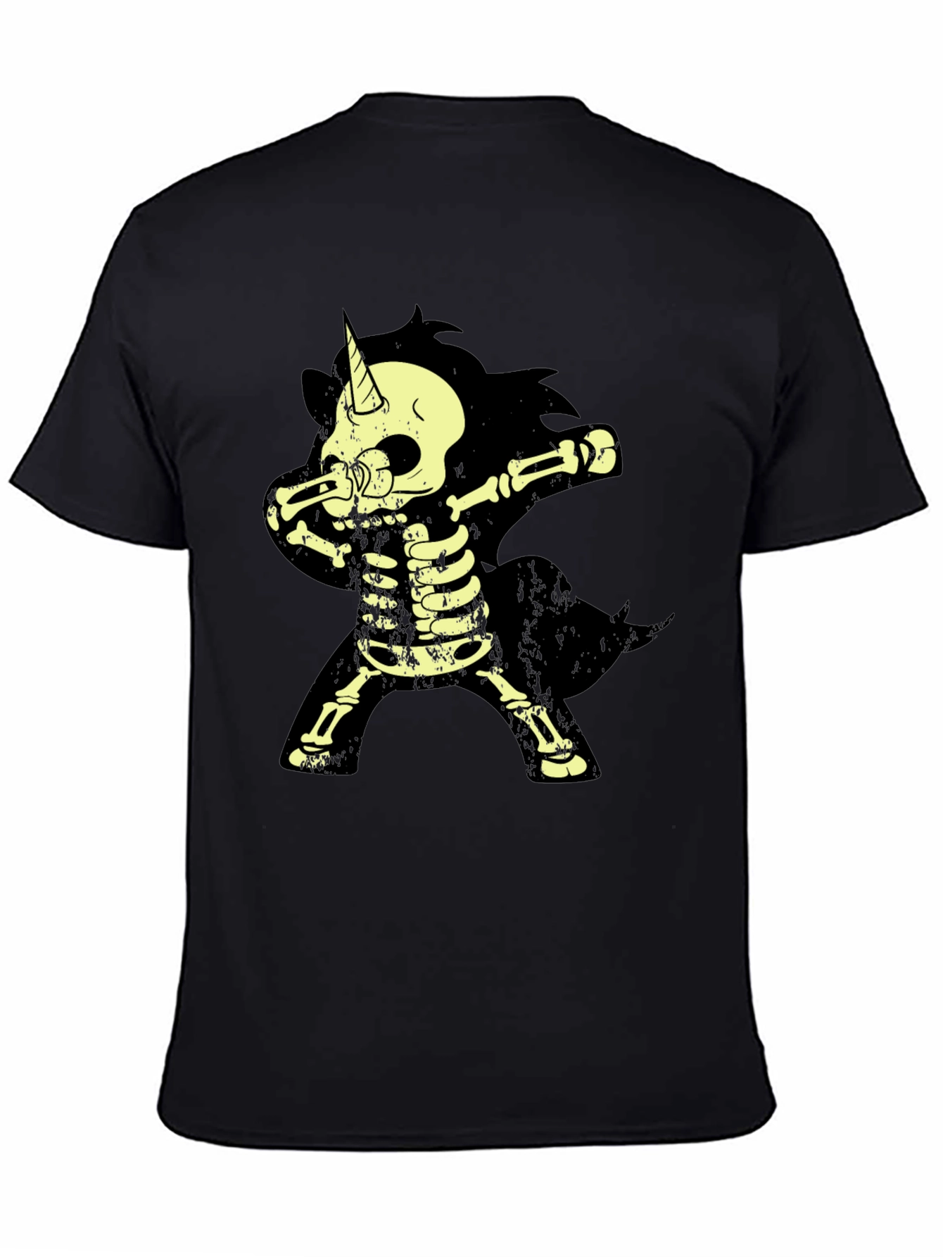 Unicorn Skeleton Dab T-Shirt - Halloween