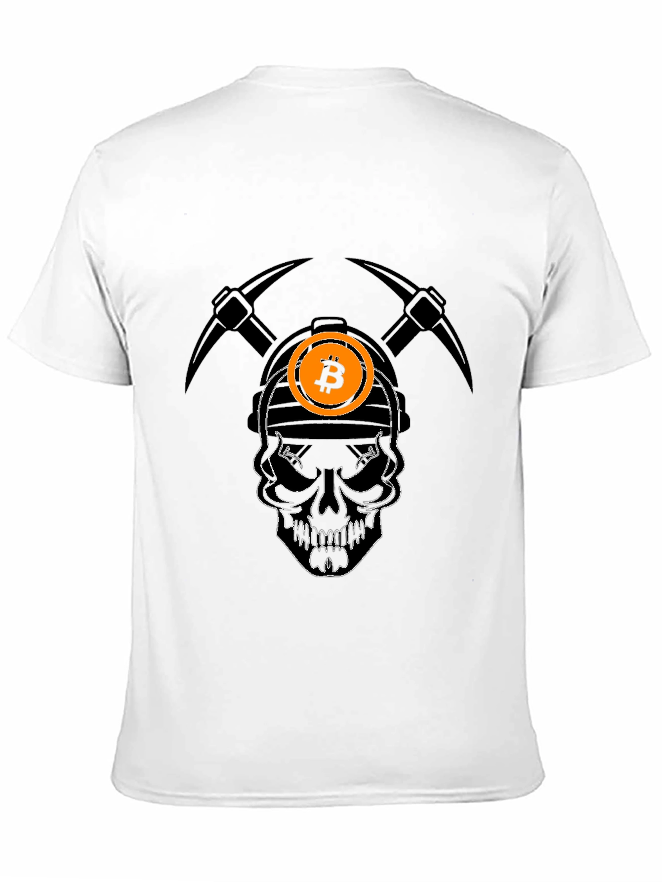 Bitcoin Miner Skull T-Shirt - Crypto Tee