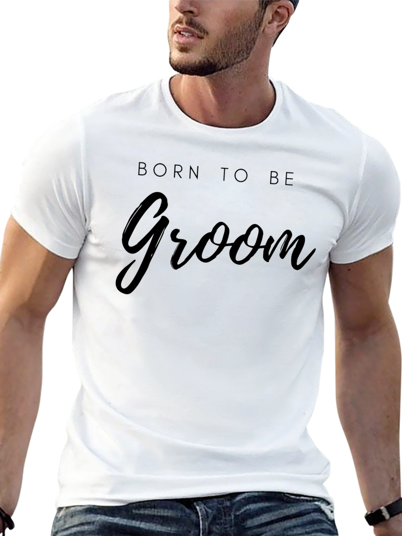 Born to Be Groom T-Shirt - Wedding Apparel